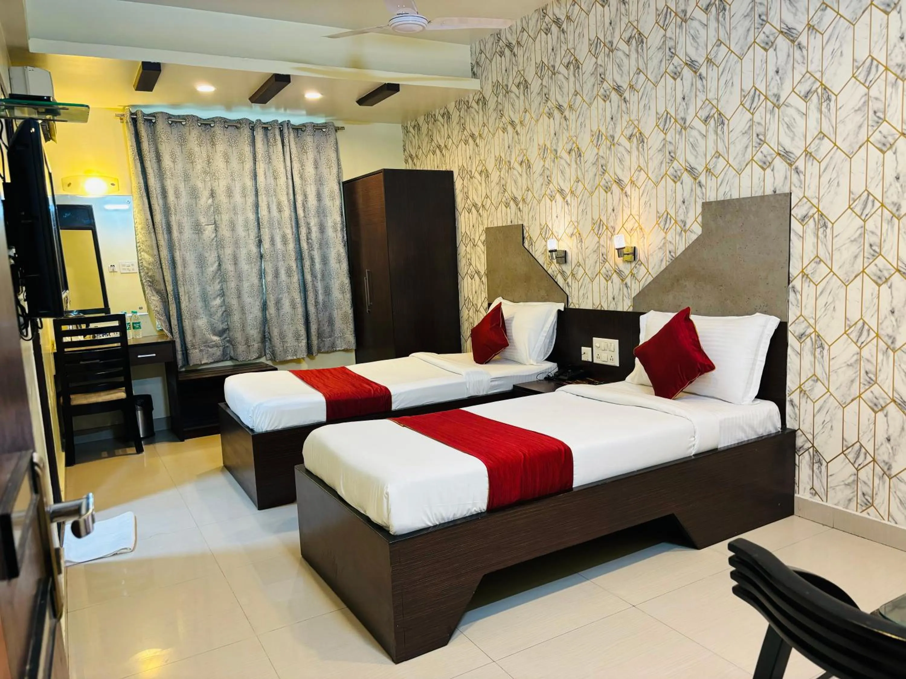 Bed in Hotel Chariot Inn Patna