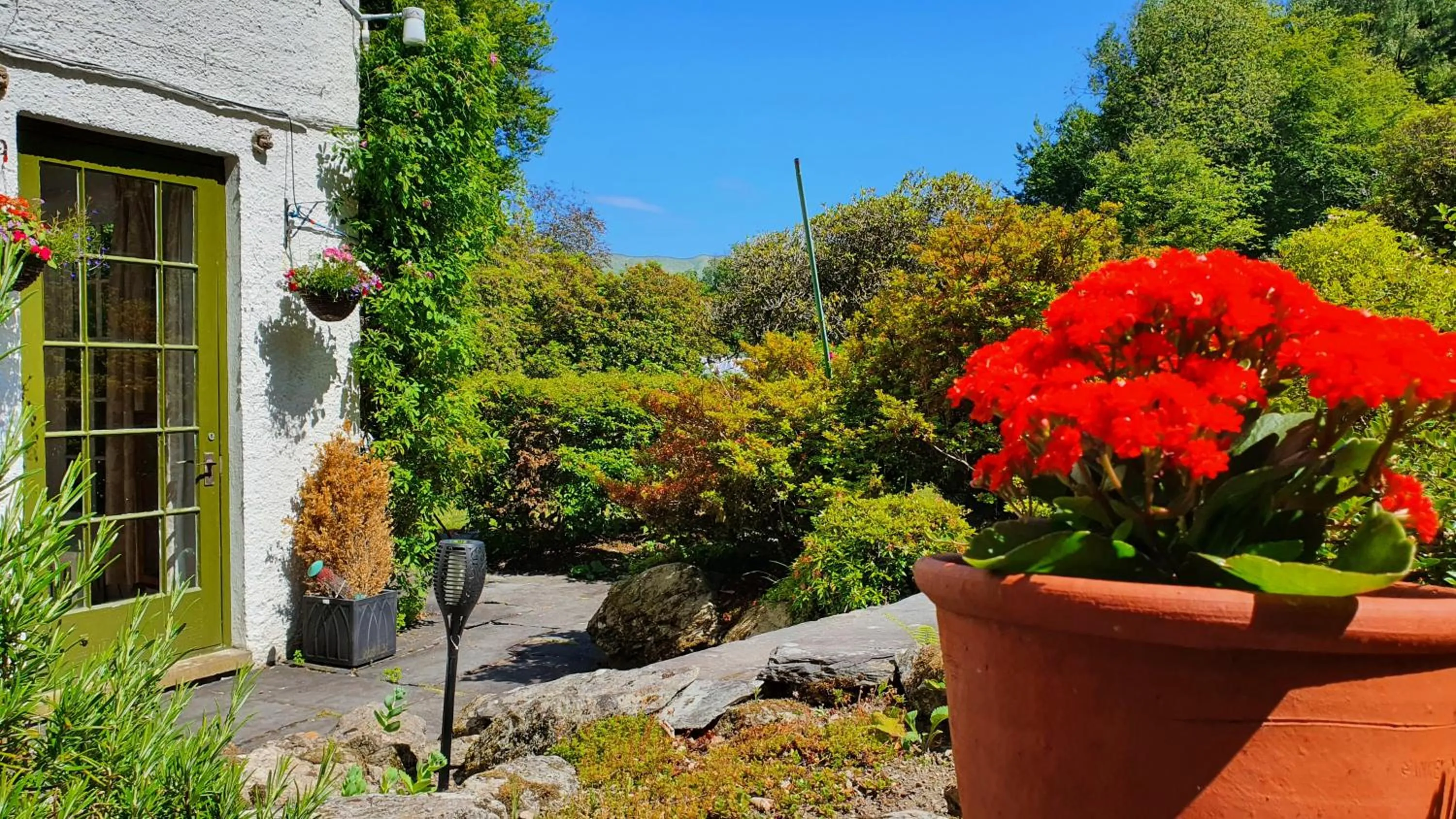 Garden in Foxghyll Country House