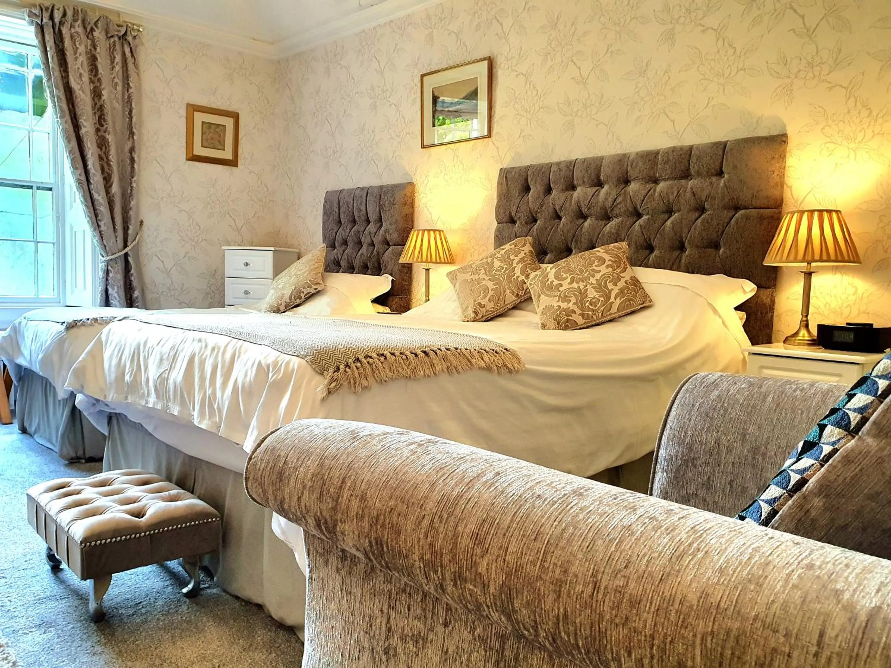 Bedroom, Bed in Foxghyll Country House