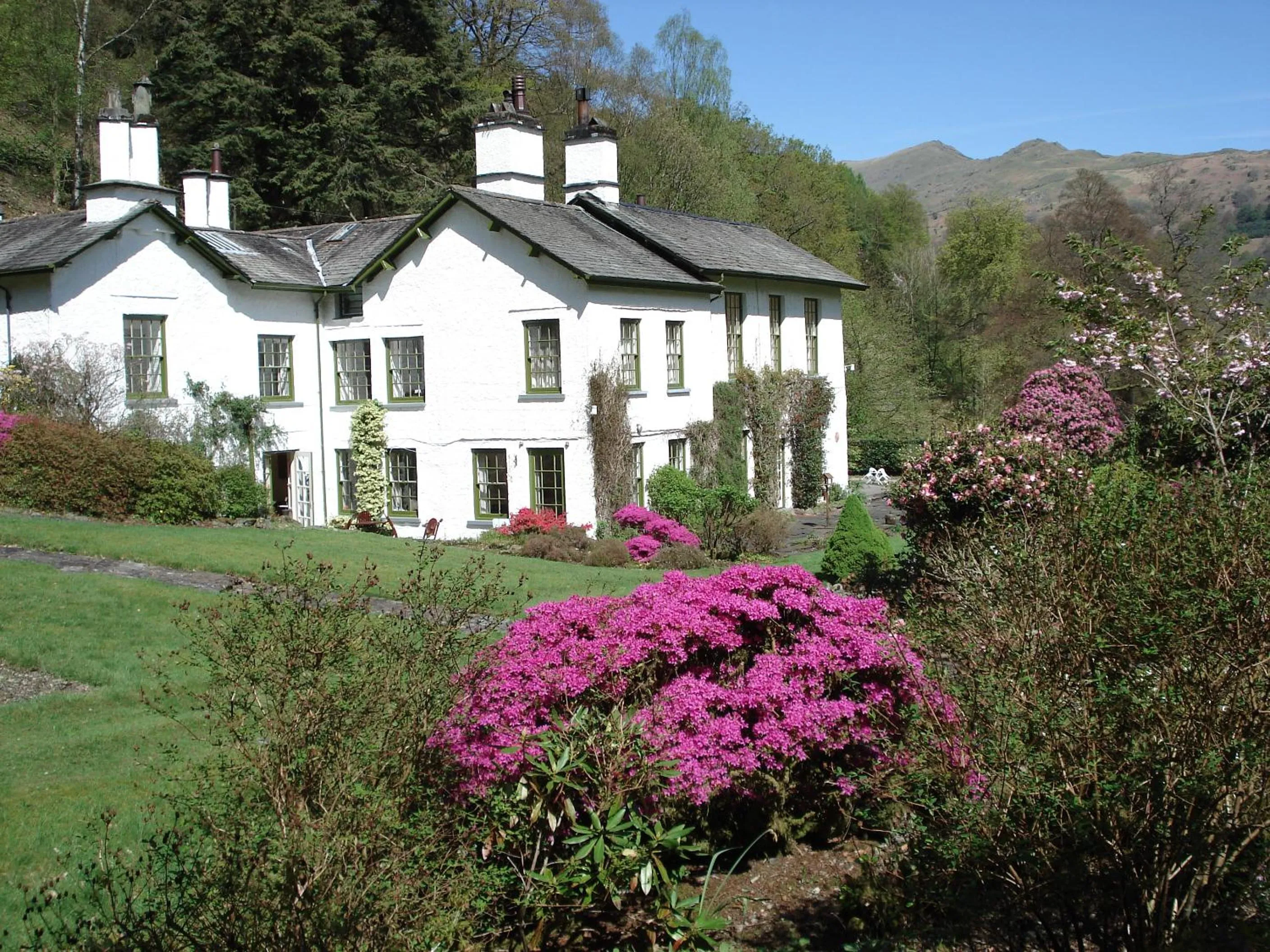 Garden in Foxghyll Country House