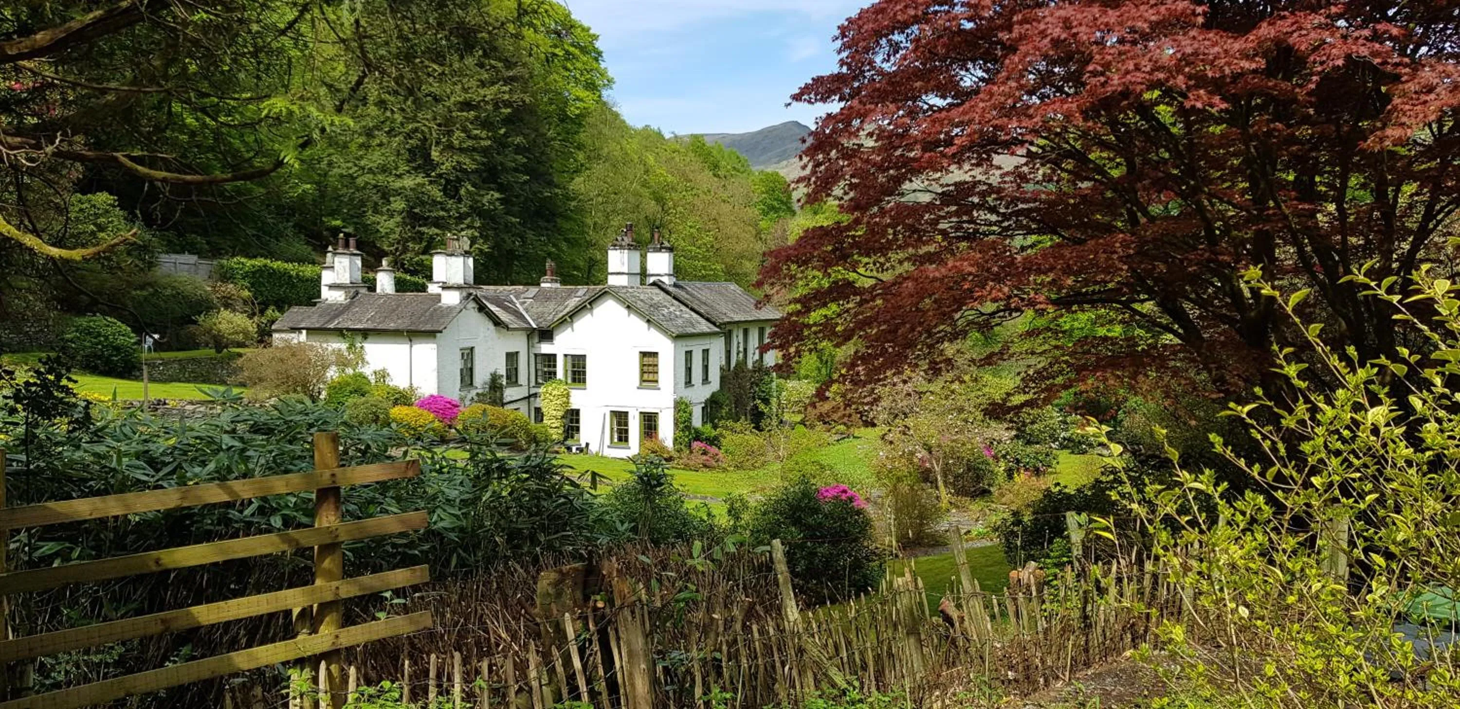 Garden in Foxghyll Country House