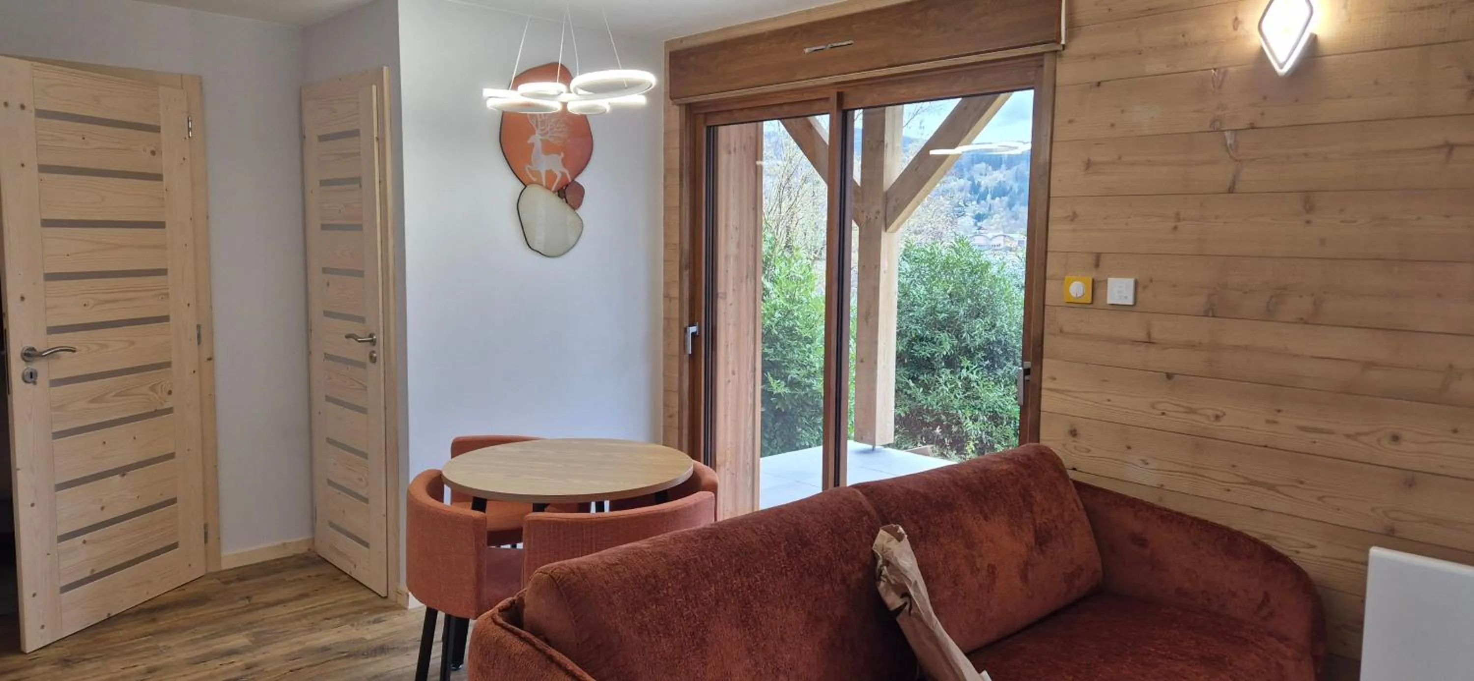 Living room in L'Or du Lac