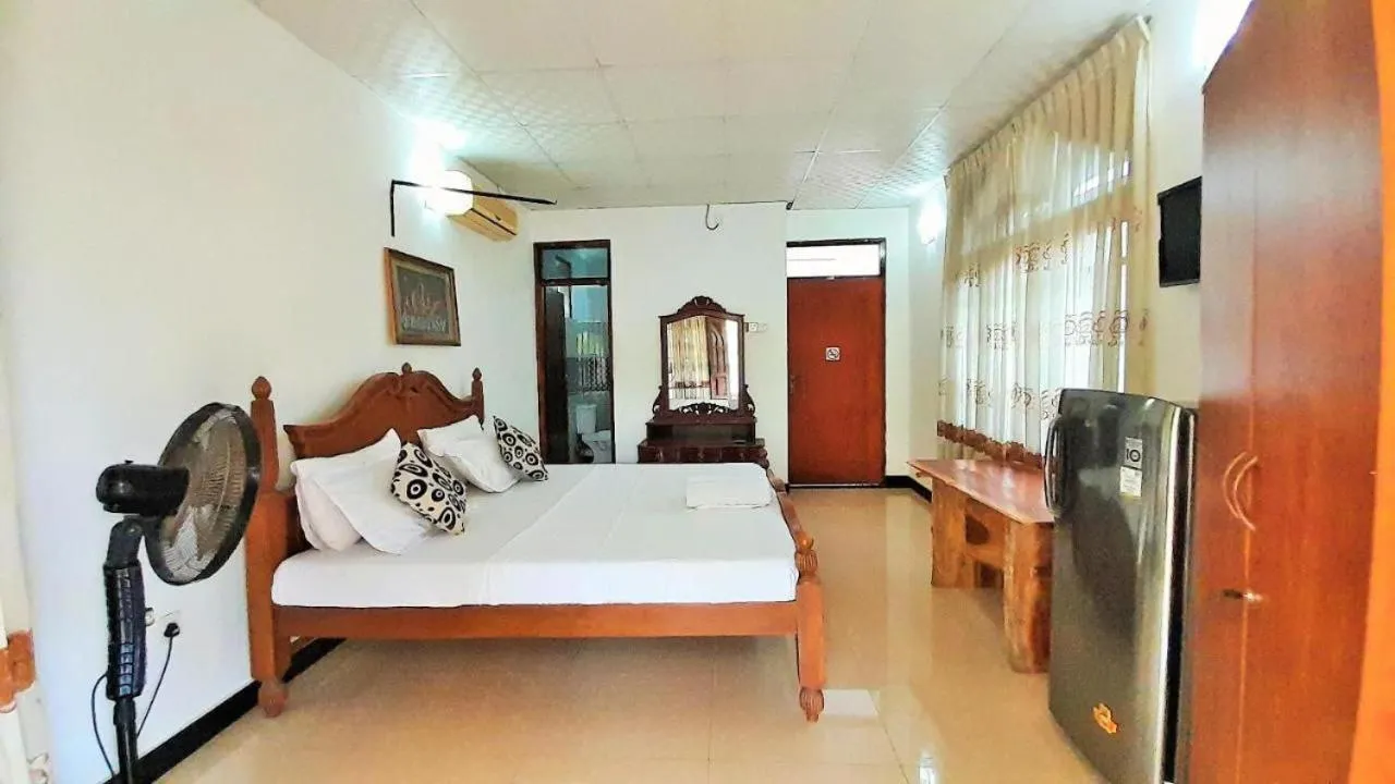 Bed in Bentota River Dilu Villa