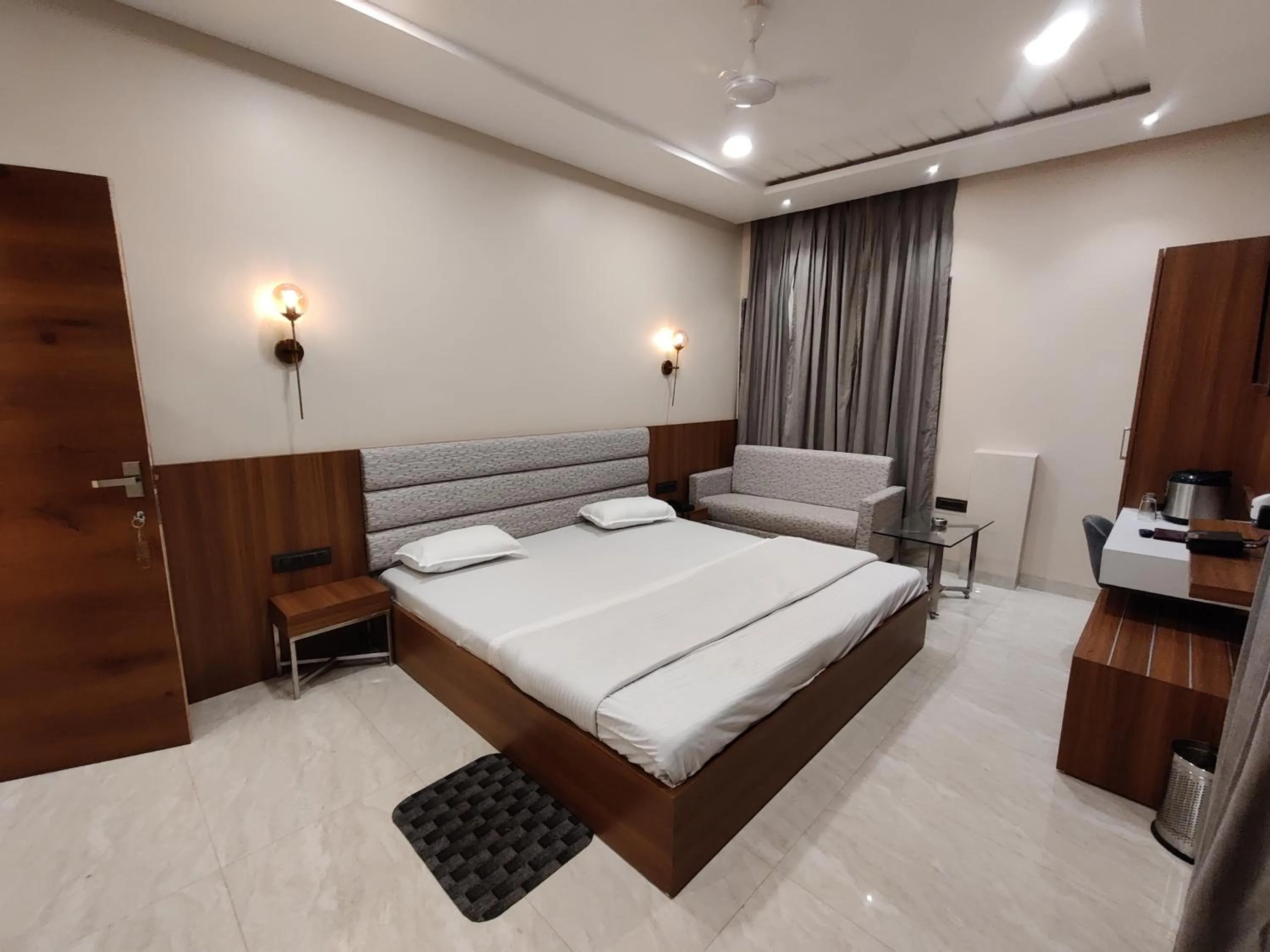 Photo of the whole room, Bed in Hotel utkarsh