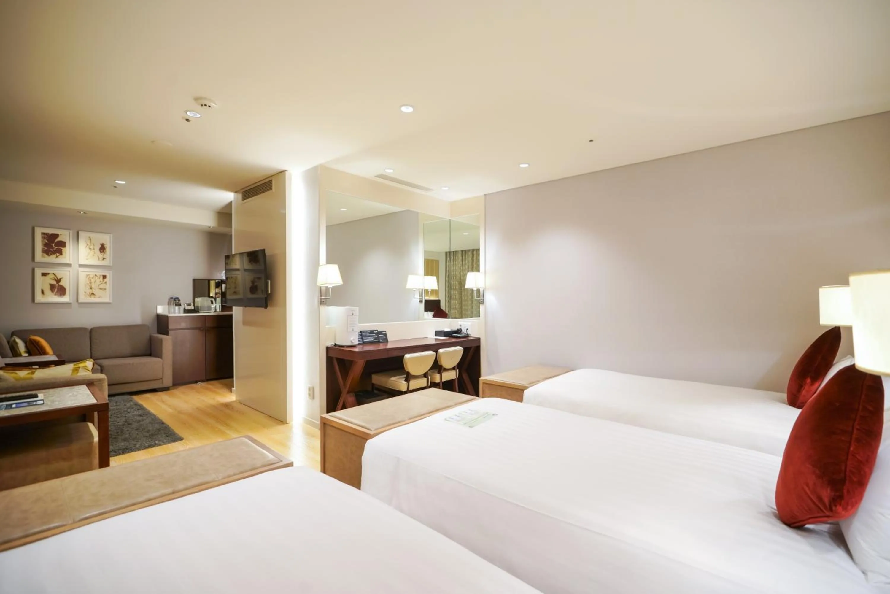 Bed in Solaria Nishitetsu Hotel Seoul Myeongdong - Renovated in 2025