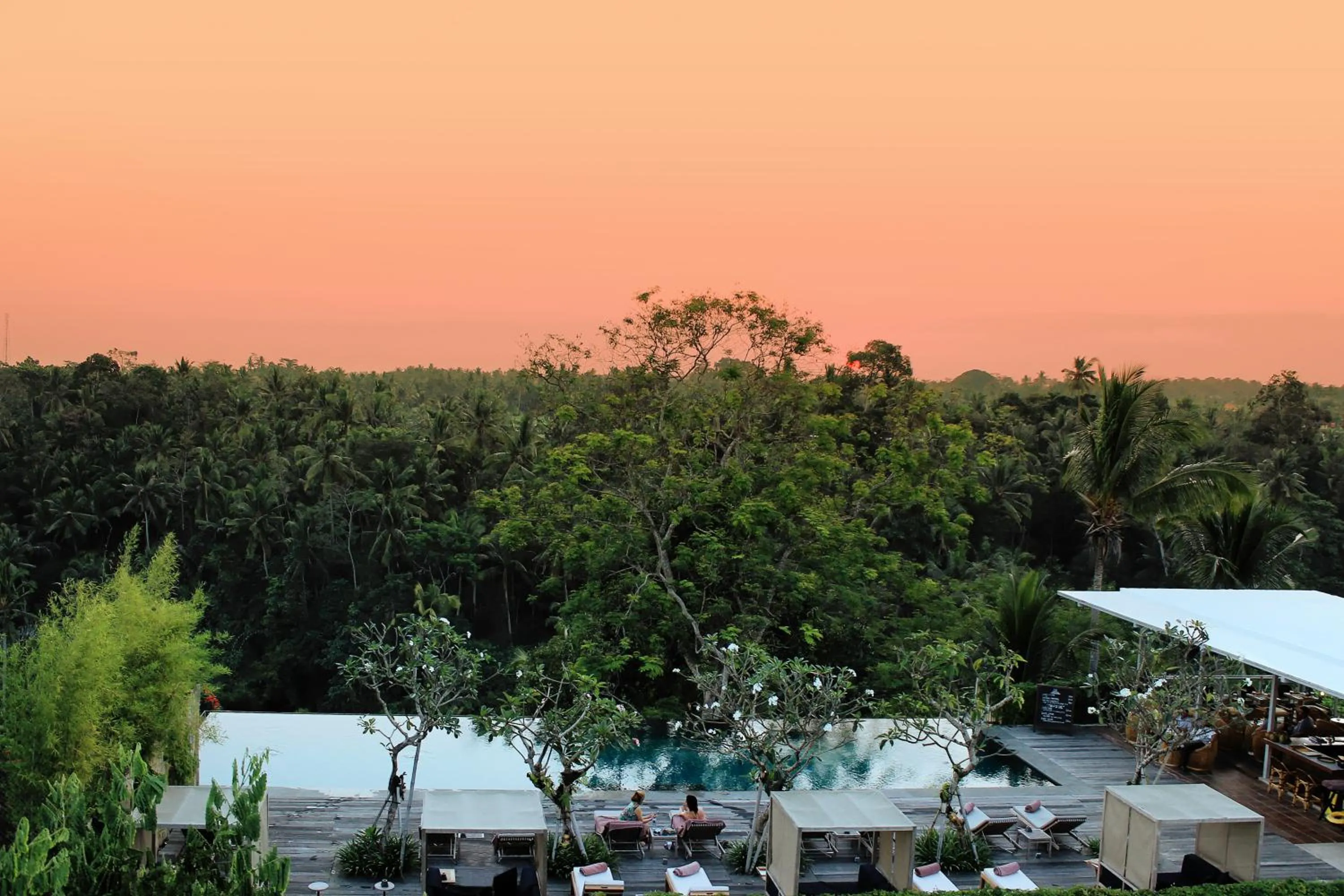 Swimming pool in Bisma Eight Ubud