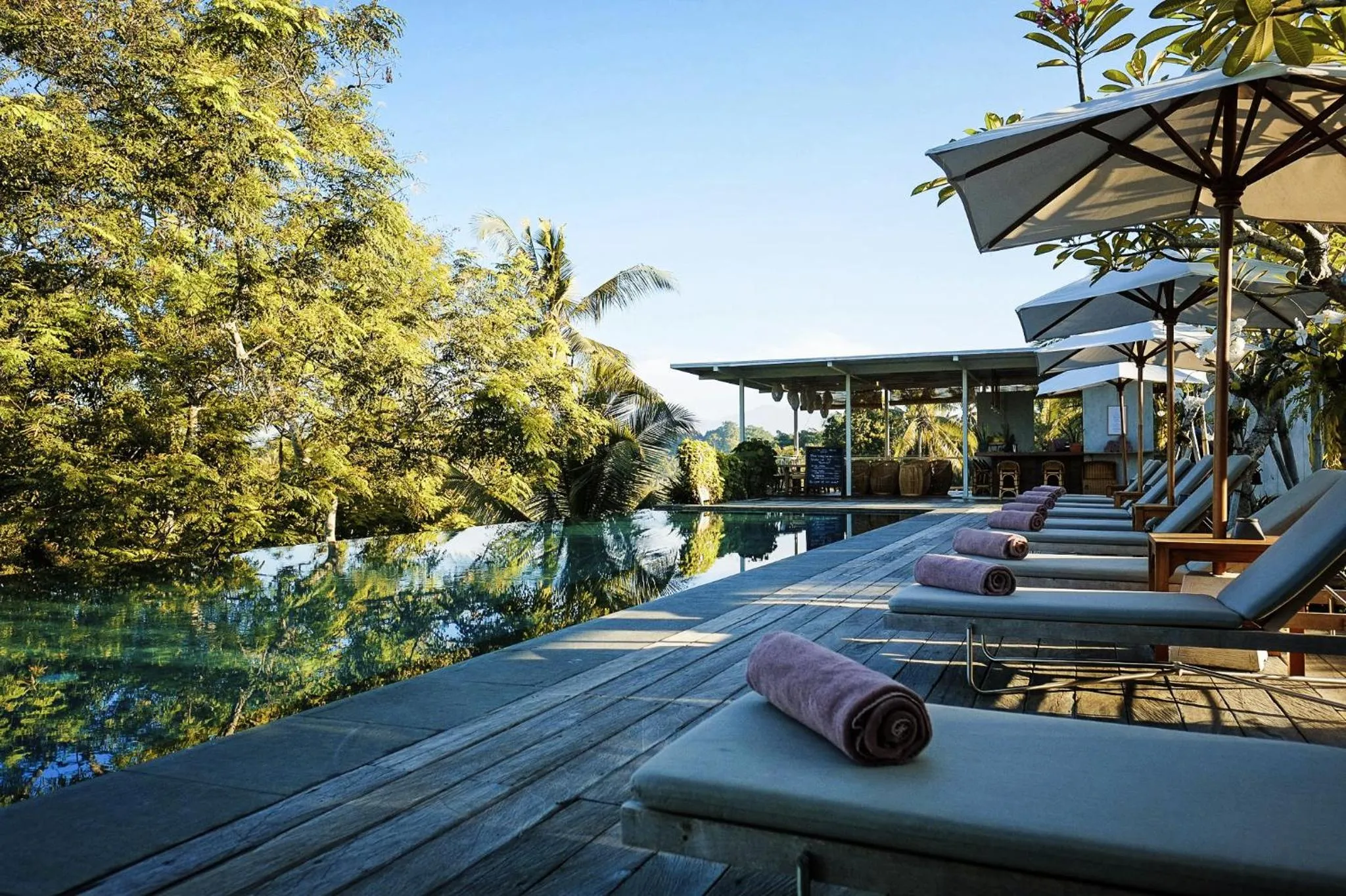 Swimming pool in Bisma Eight Ubud