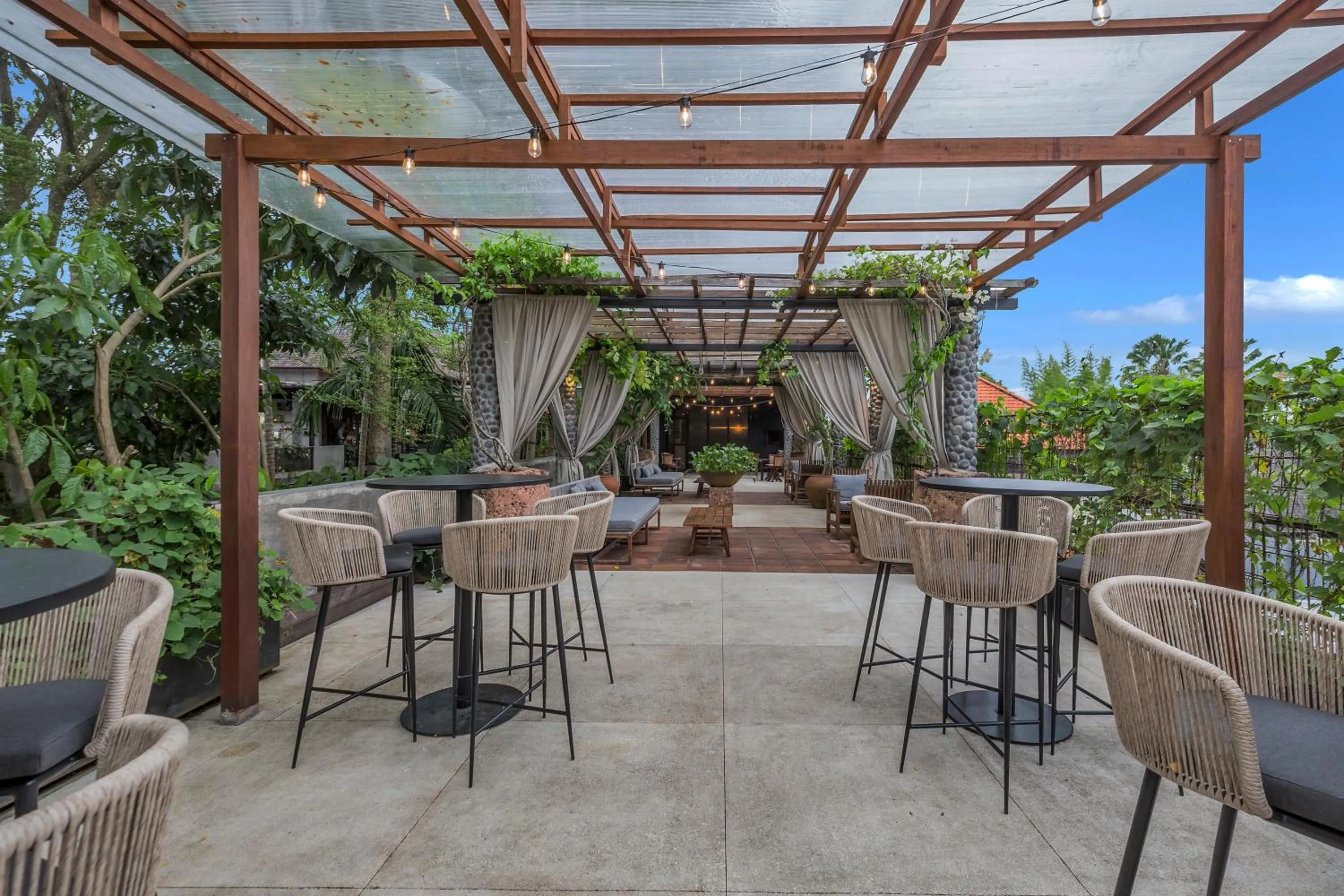 Lounge or bar in Bisma Eight Ubud