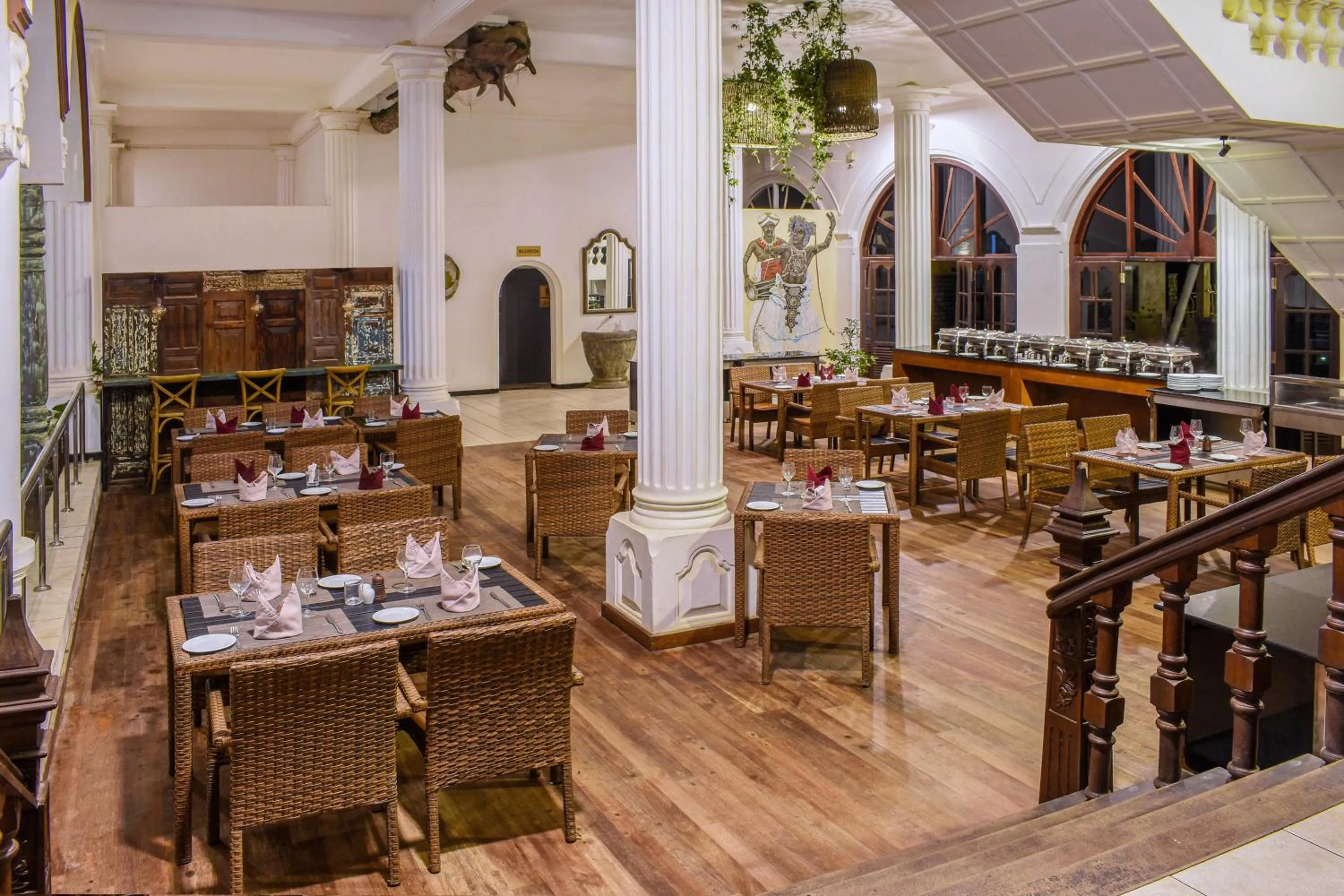 Restaurant/places to eat in Joe's Resort Bentota