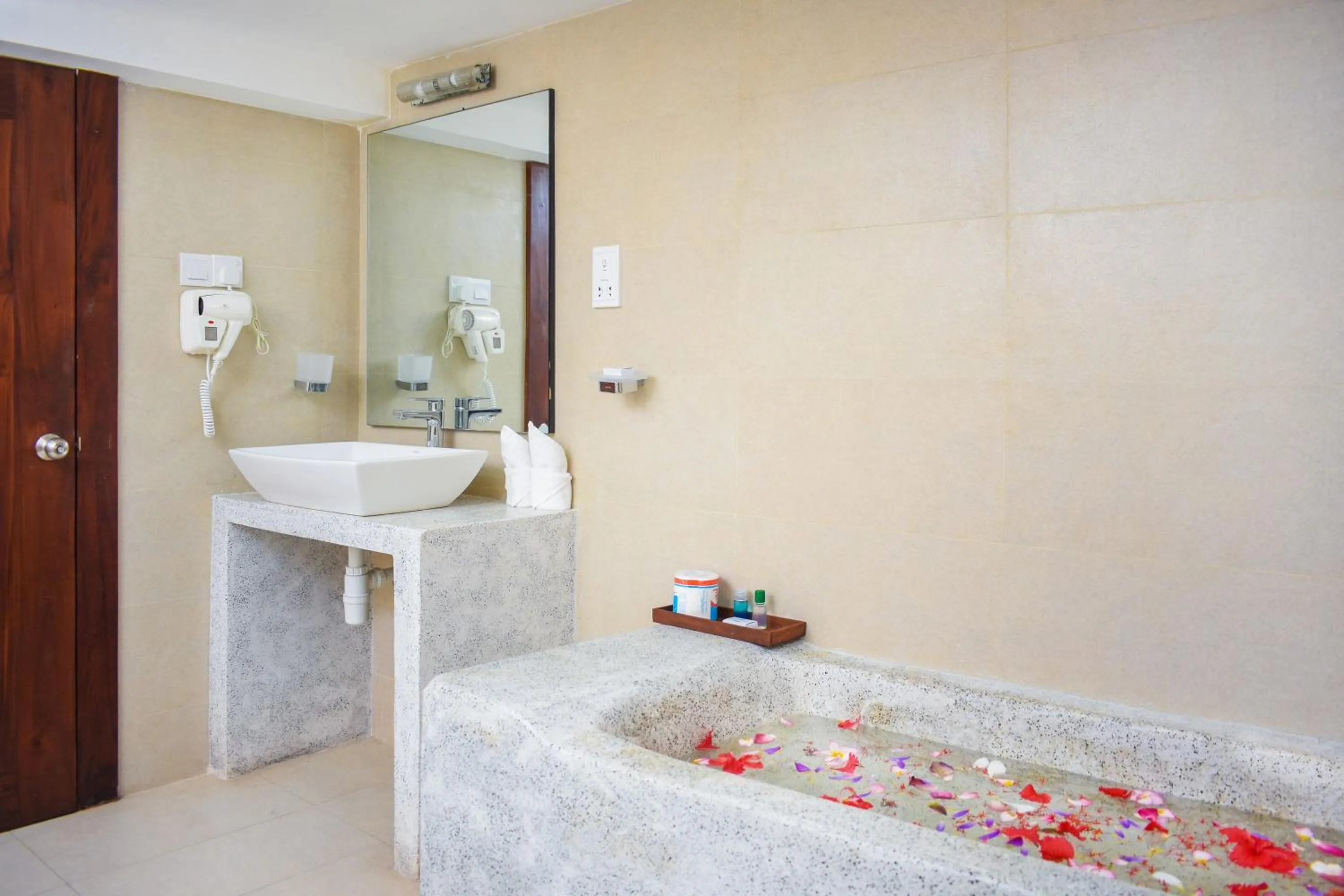 Bathroom in Joe's Resort Bentota