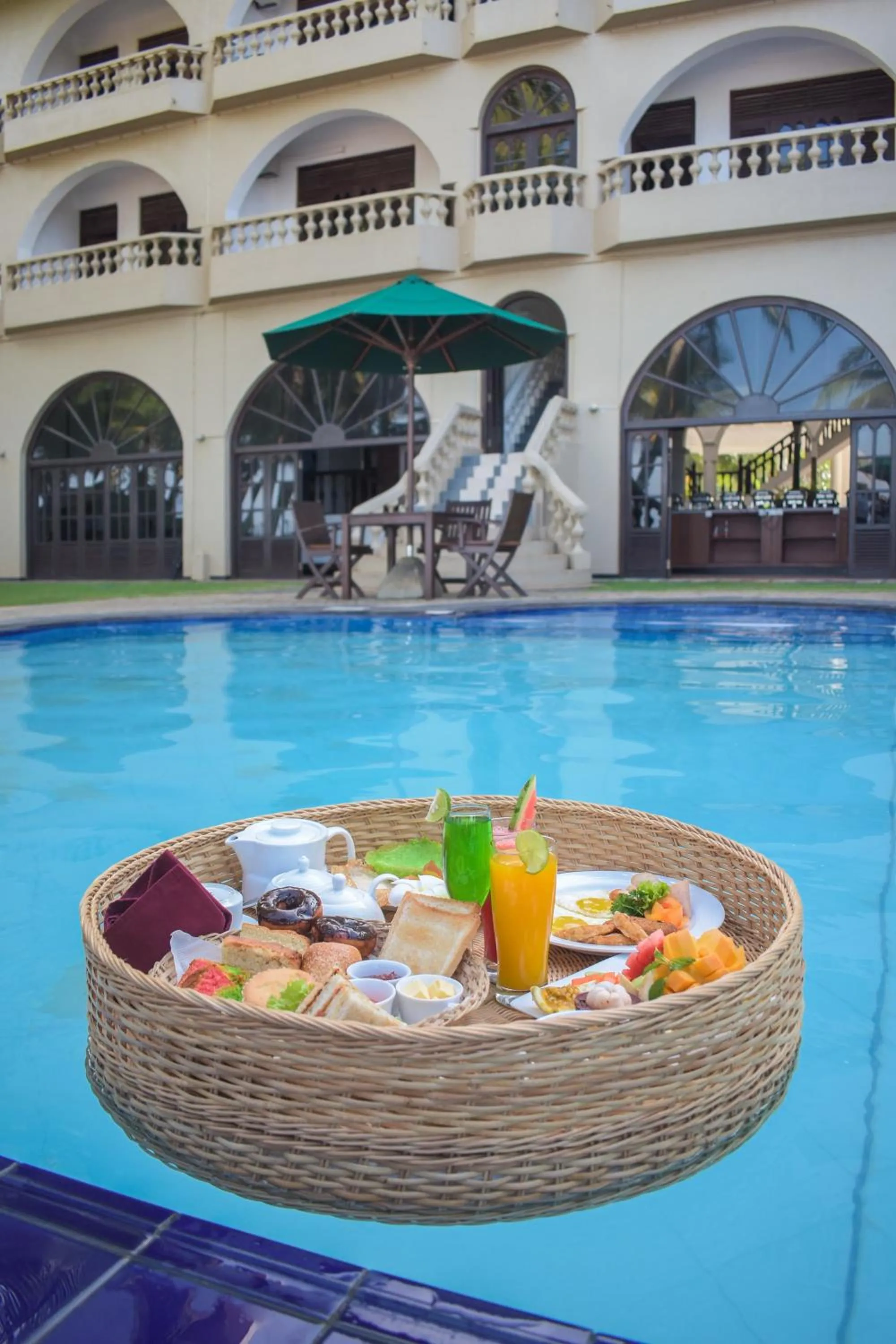 Food in Joe's Resort Bentota