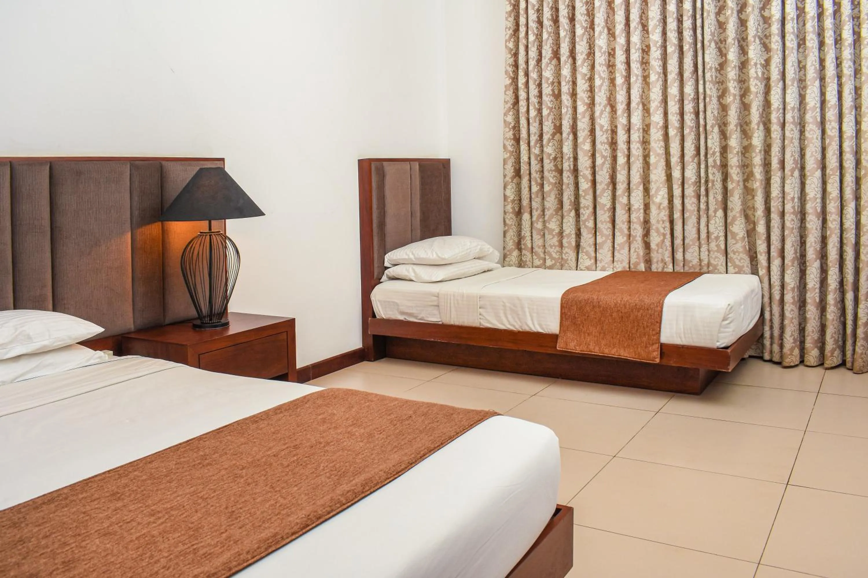 Bed in Joe's Resort Bentota