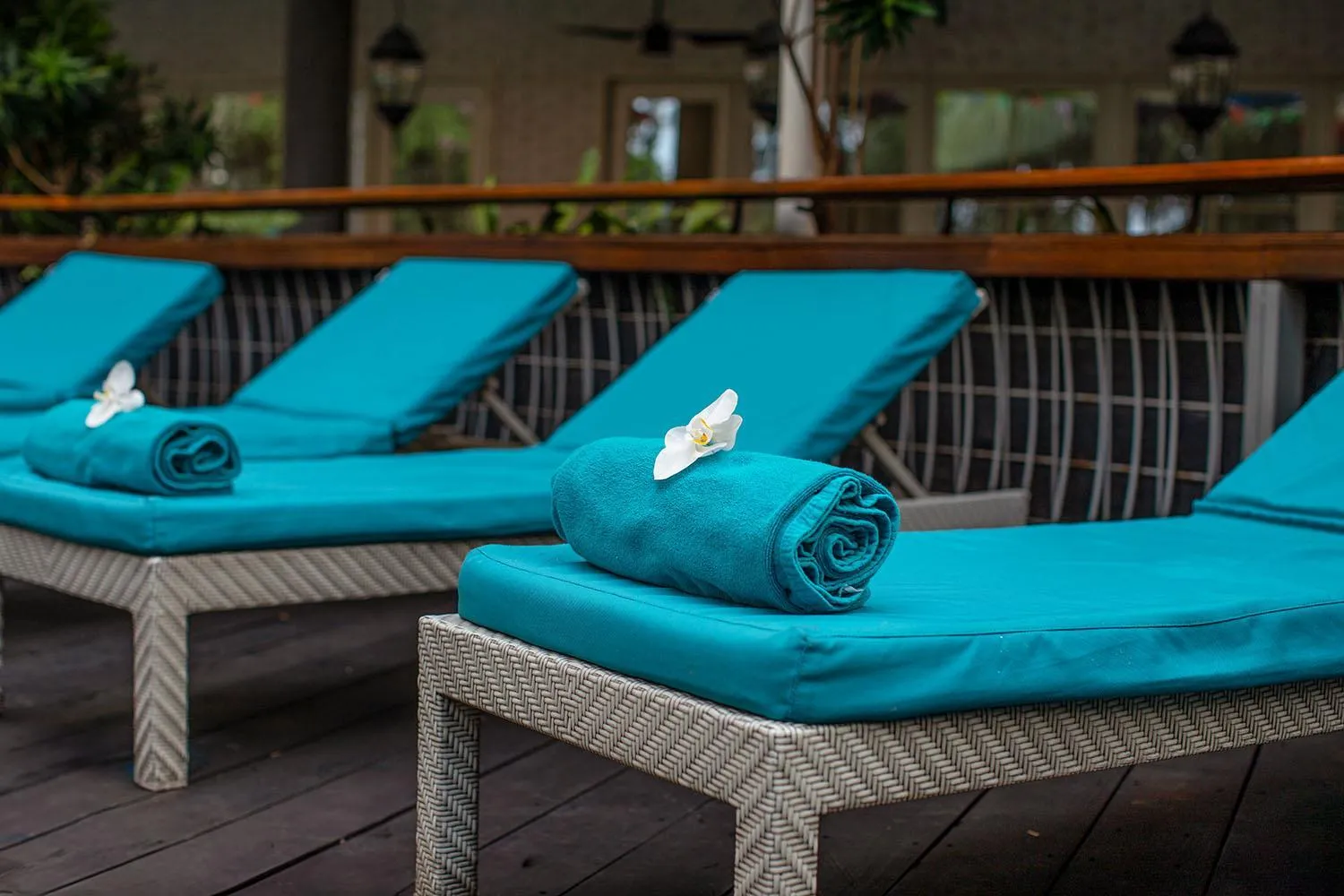 Swimming pool in THE 1O1 Bogor Suryakancana