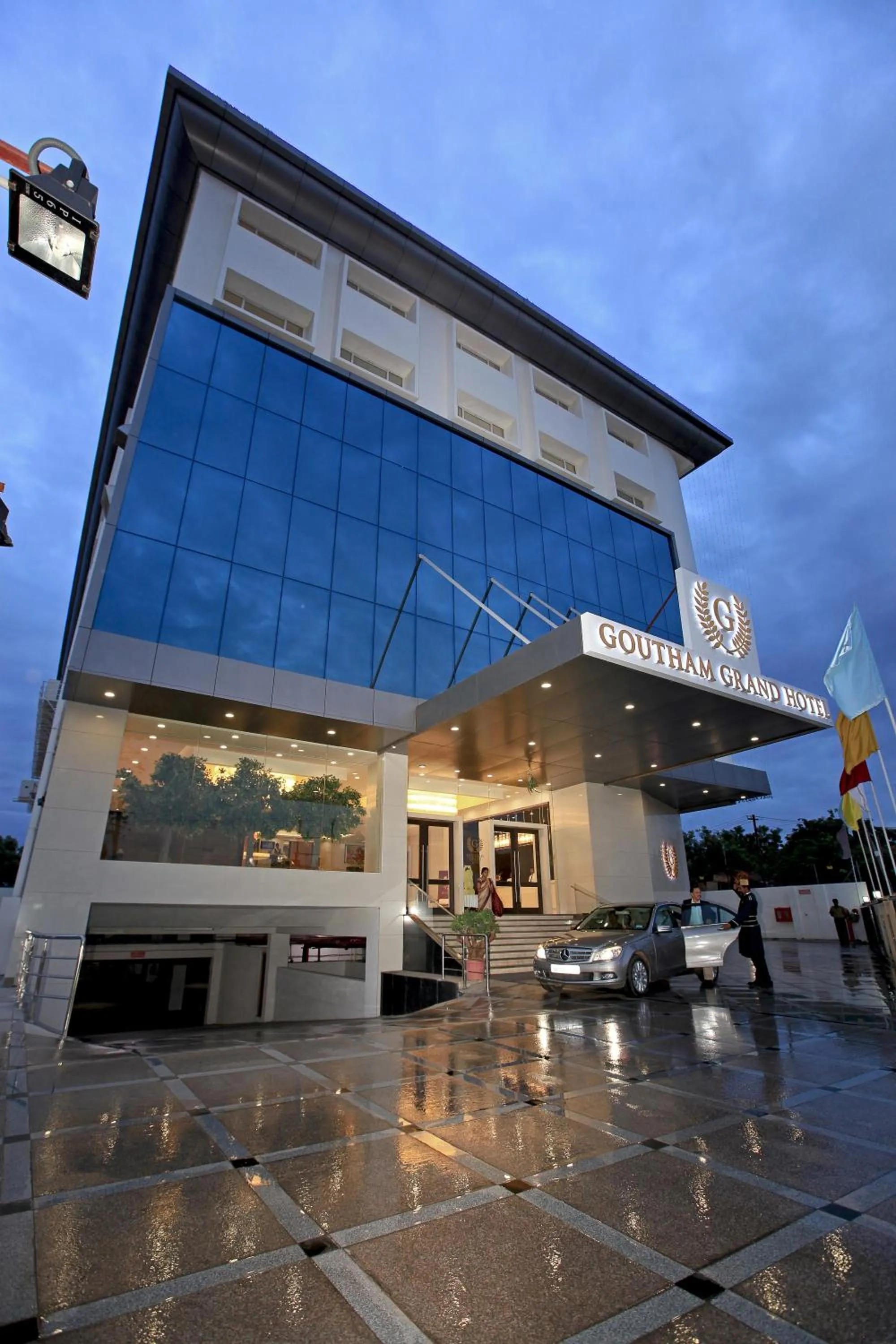 Facade/entrance in Goutham Grand Hotel