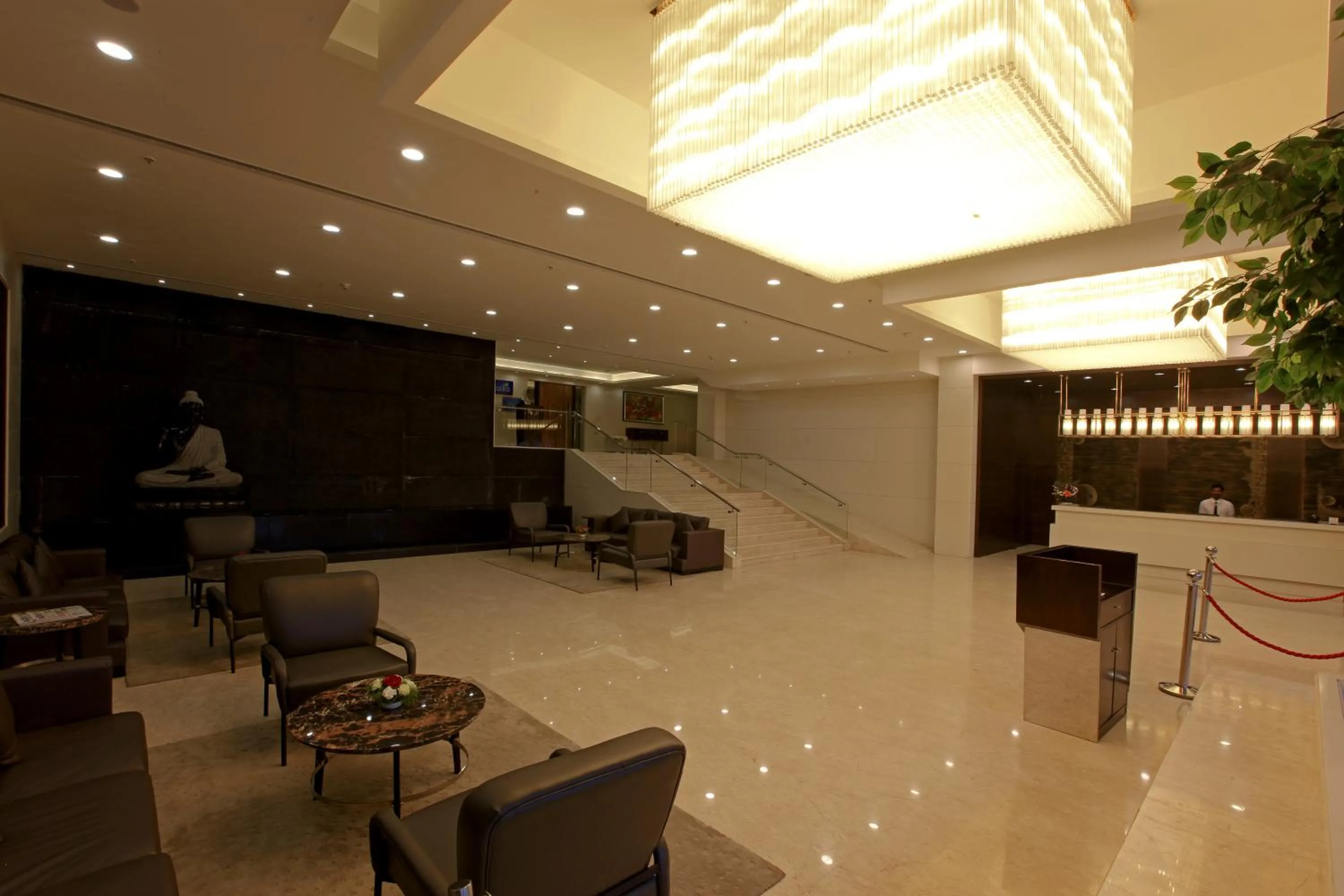 Lobby or reception in Goutham Grand Hotel