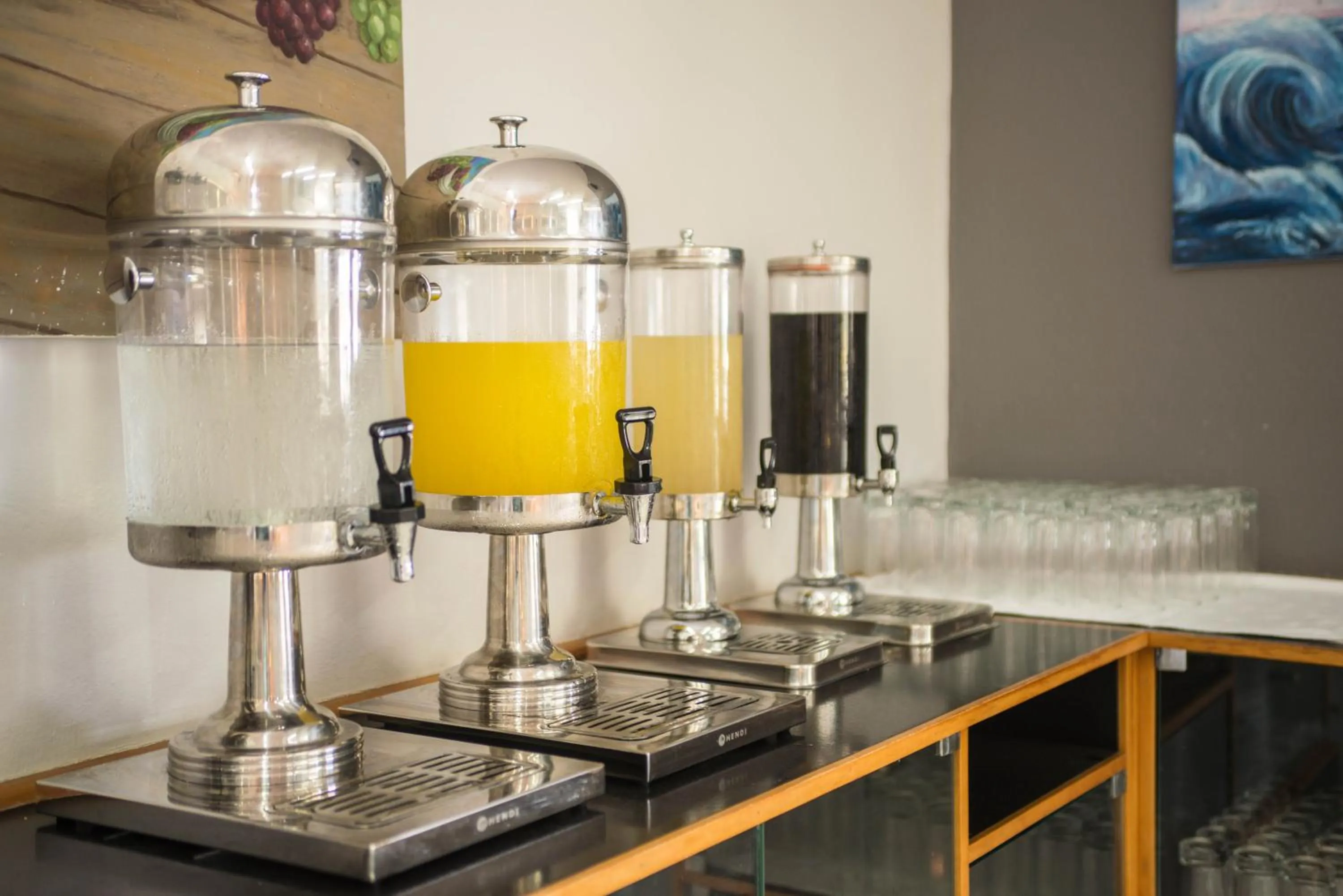 Food and drinks in Nereides Hotel