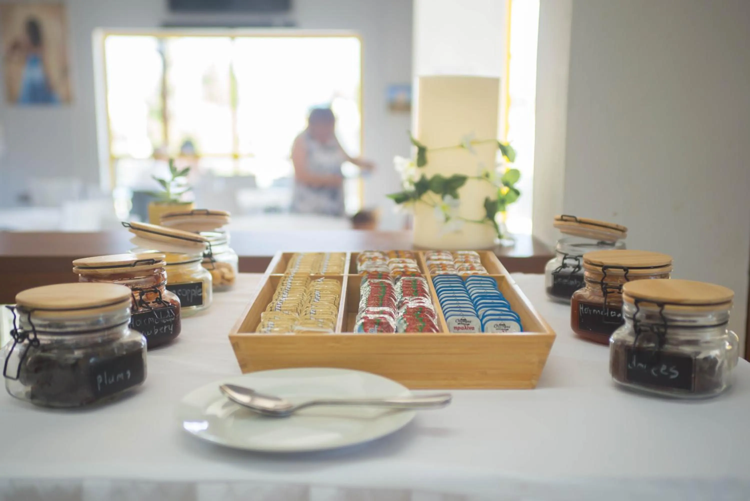 Breakfast in Nereides Hotel