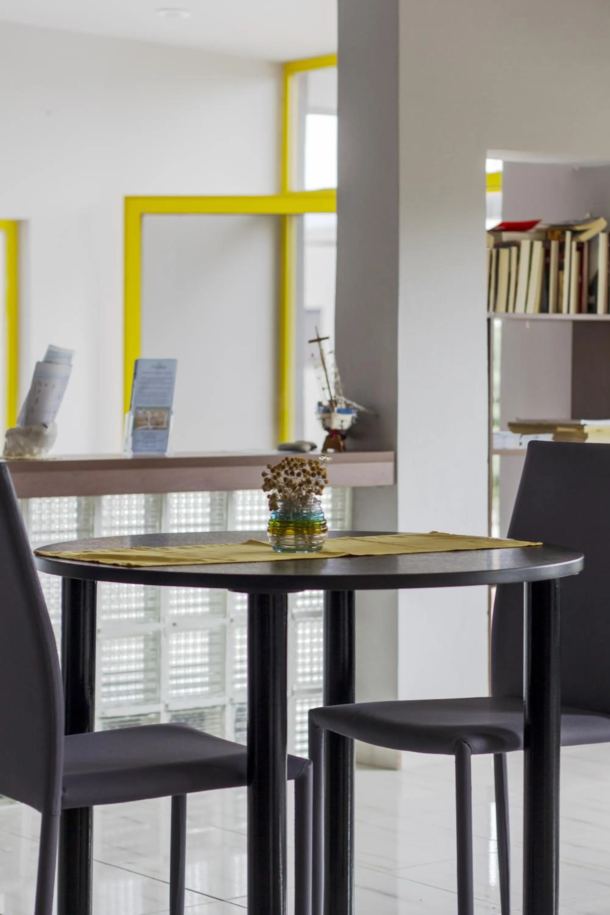 Communal lounge/ TV room in Nereides Hotel