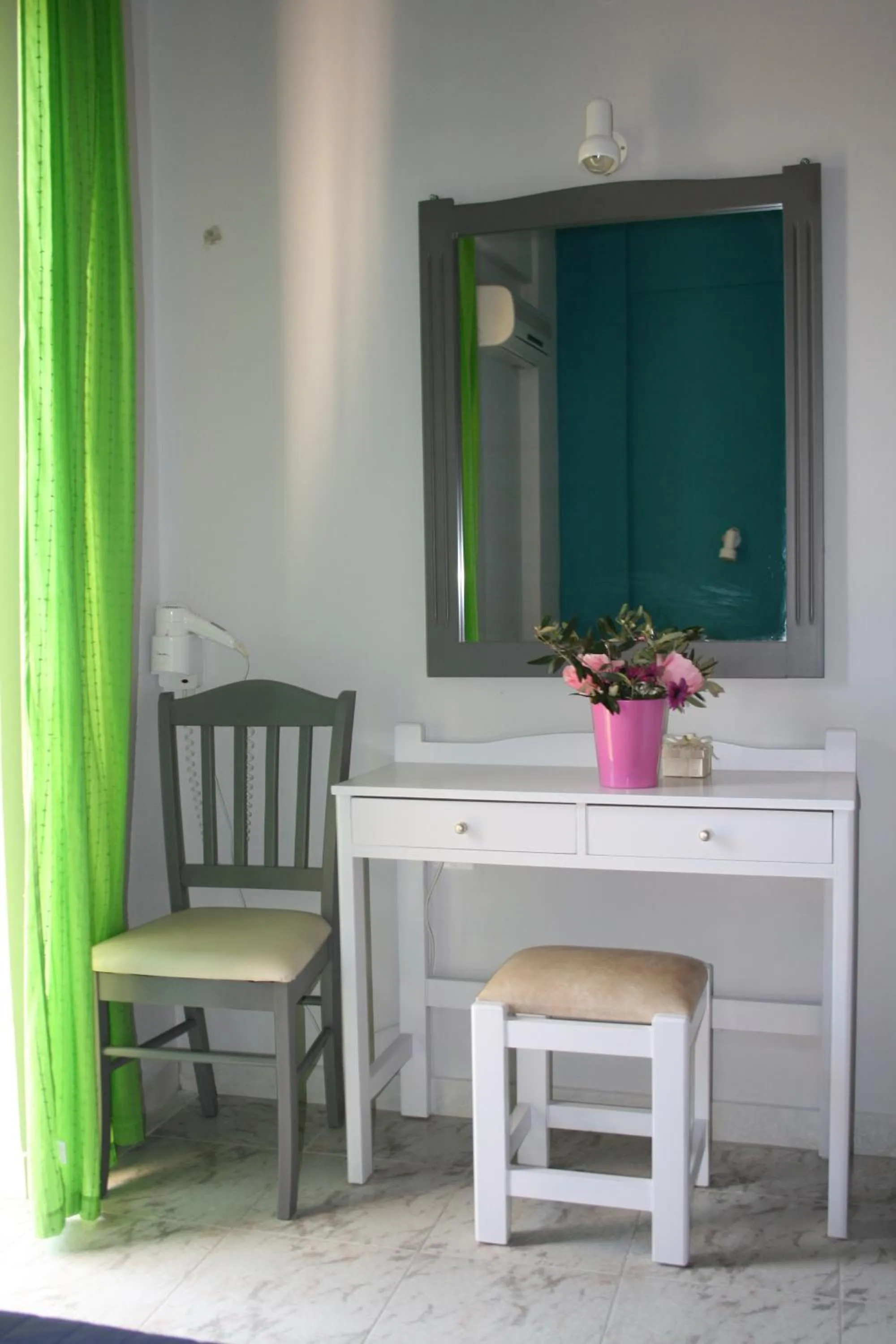 Decorative detail in Nereides Hotel