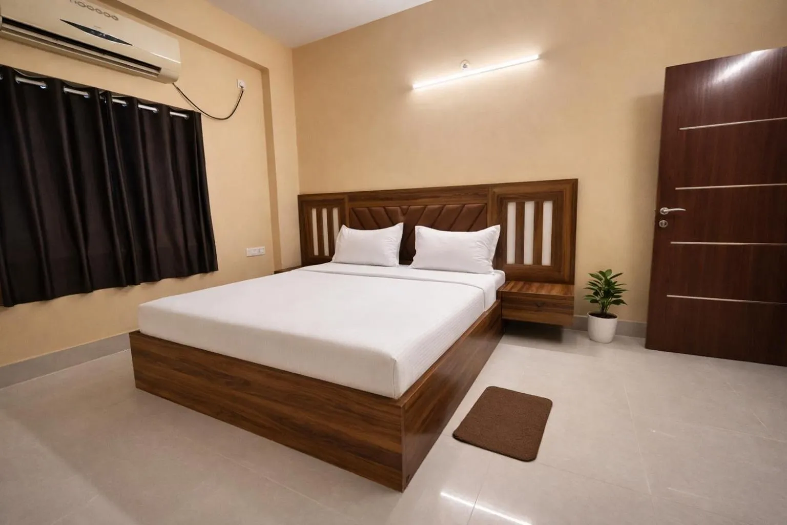 Triple Room with Private Bathroom - single occupancy in Roomssolution ! Best Hotel In Patna