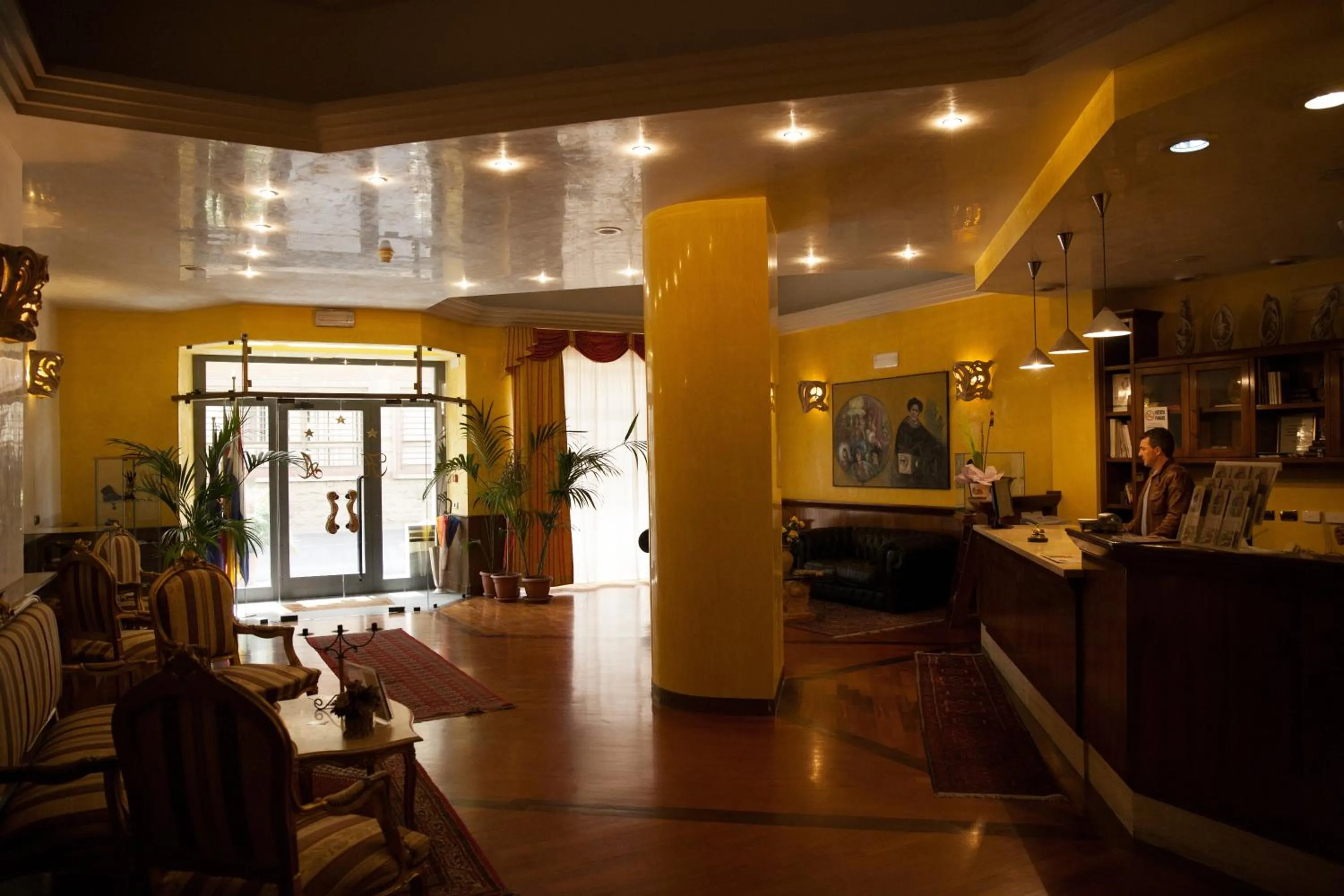 Lobby or reception in Hotel Altavilla