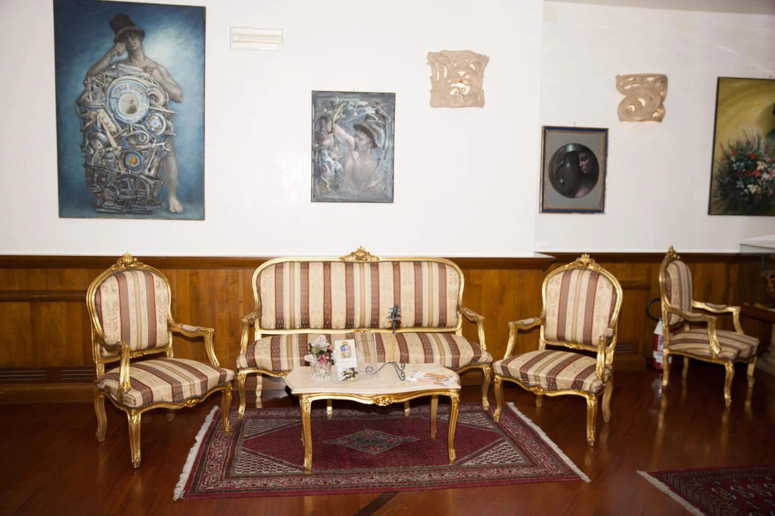 Lobby or reception in Hotel Altavilla