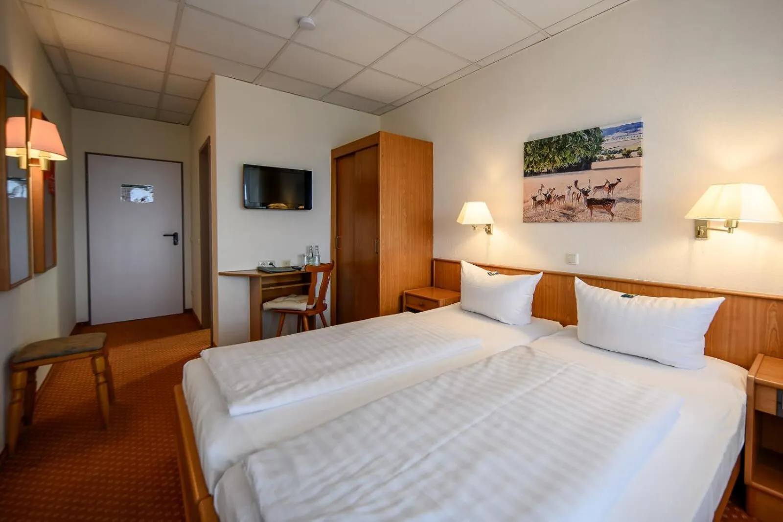 Photo of the whole room, Bed in Hotel Rebschule