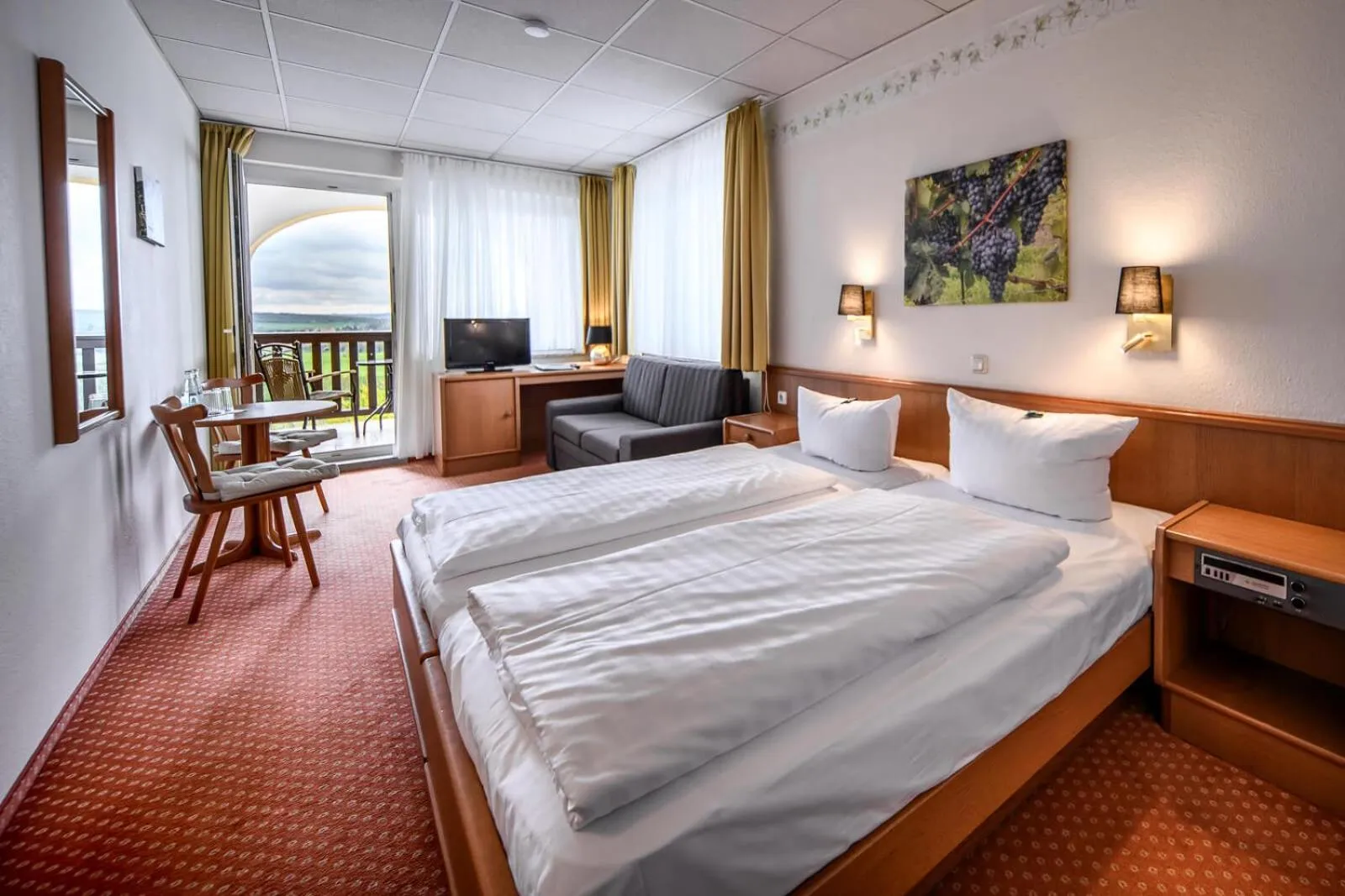 Photo of the whole room, Bed in Hotel Rebschule