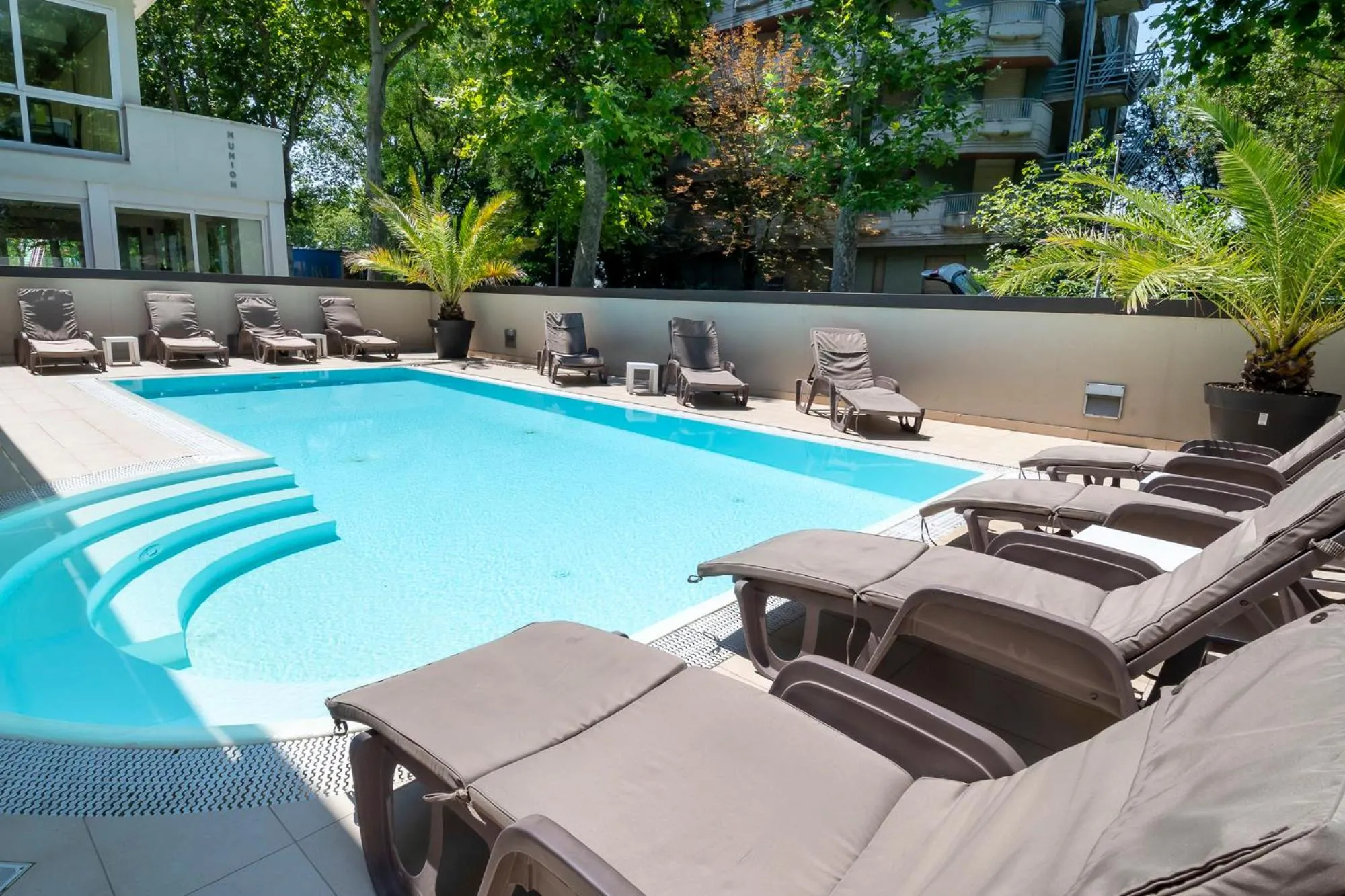 Swimming pool in Union Park Hotel al mare con Piscina - Parcheggio - Spiaggia - A MH Collection Hotels
