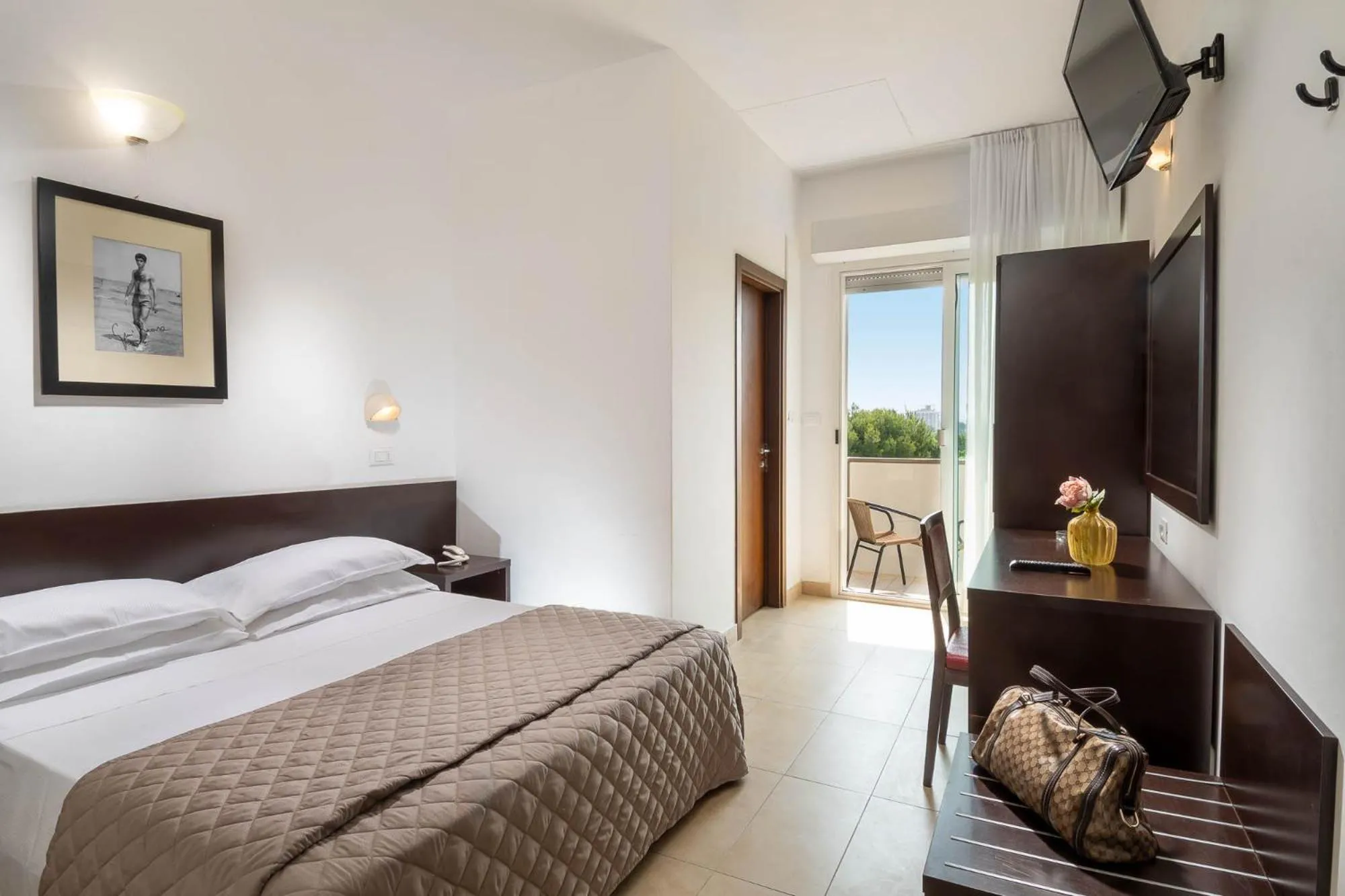 Bedroom, Bed in Union Park Hotel al mare con Piscina - Parcheggio - Spiaggia - A MH Collection Hotels