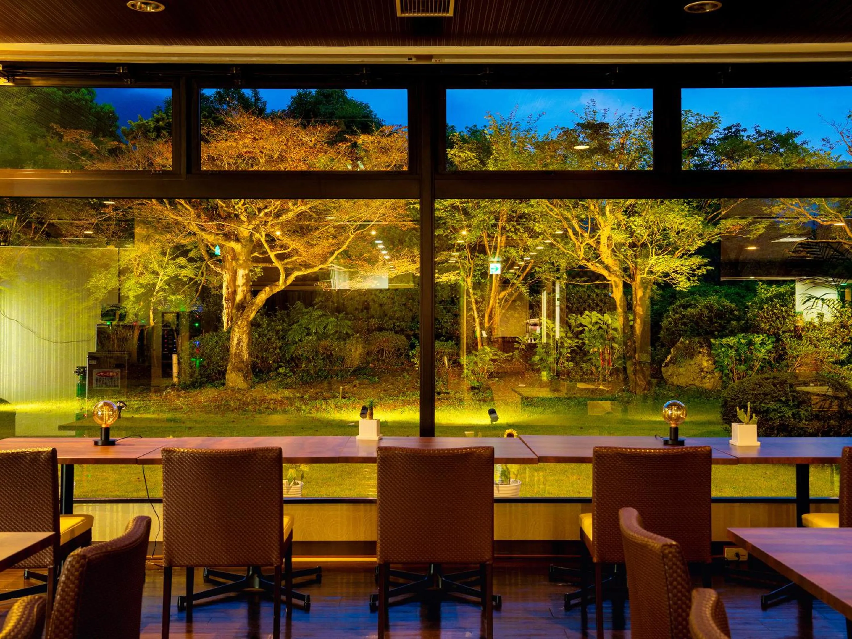 Lounge or bar in Yufuin Sansuikan