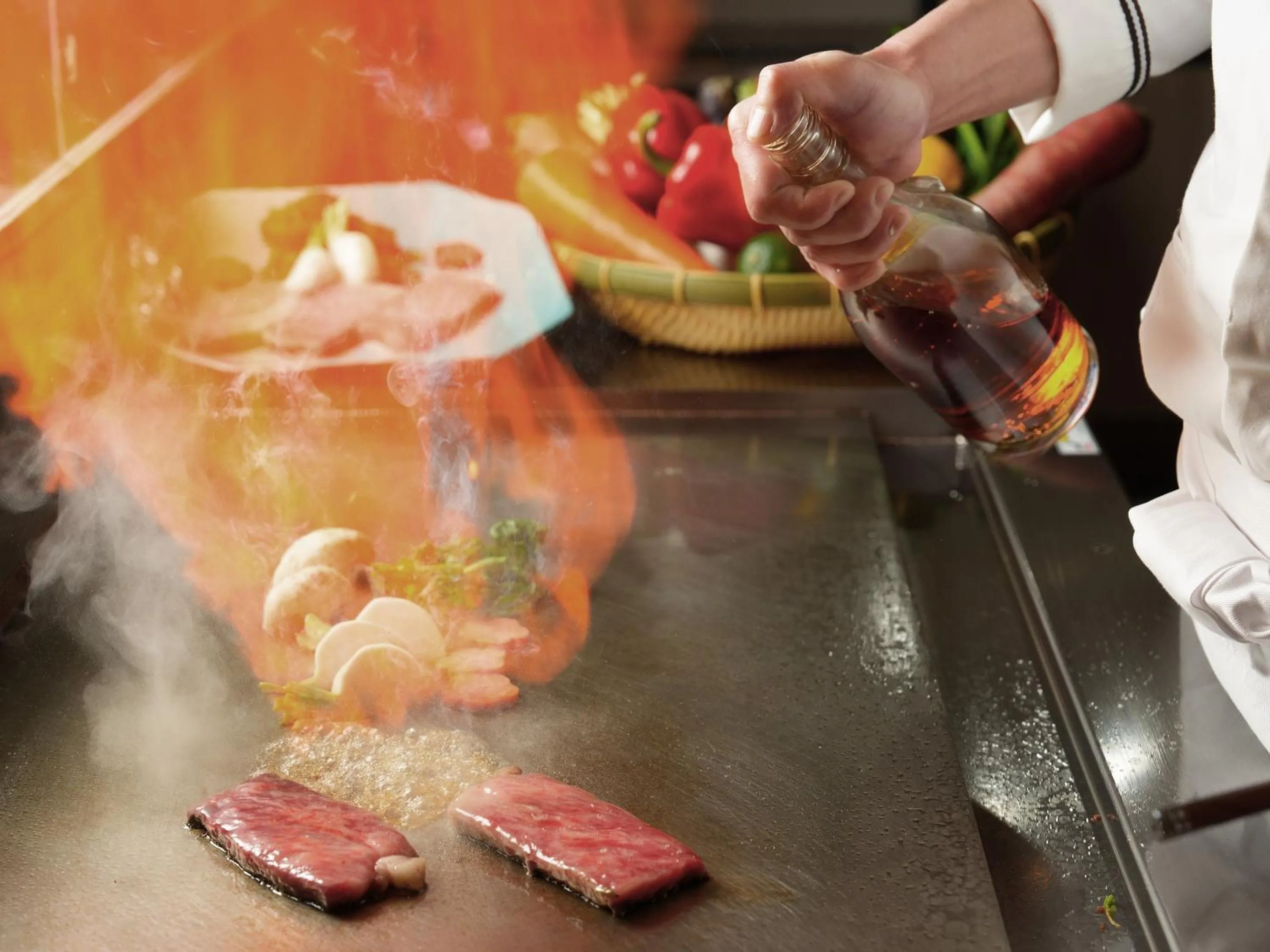 Food in Yufuin Sansuikan