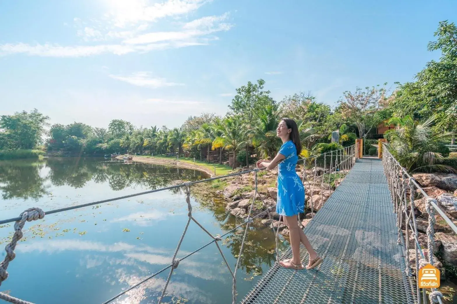 Villa with Garden View in The Canal Garden Resort Villa with Garden View in The Canal Garden Resort