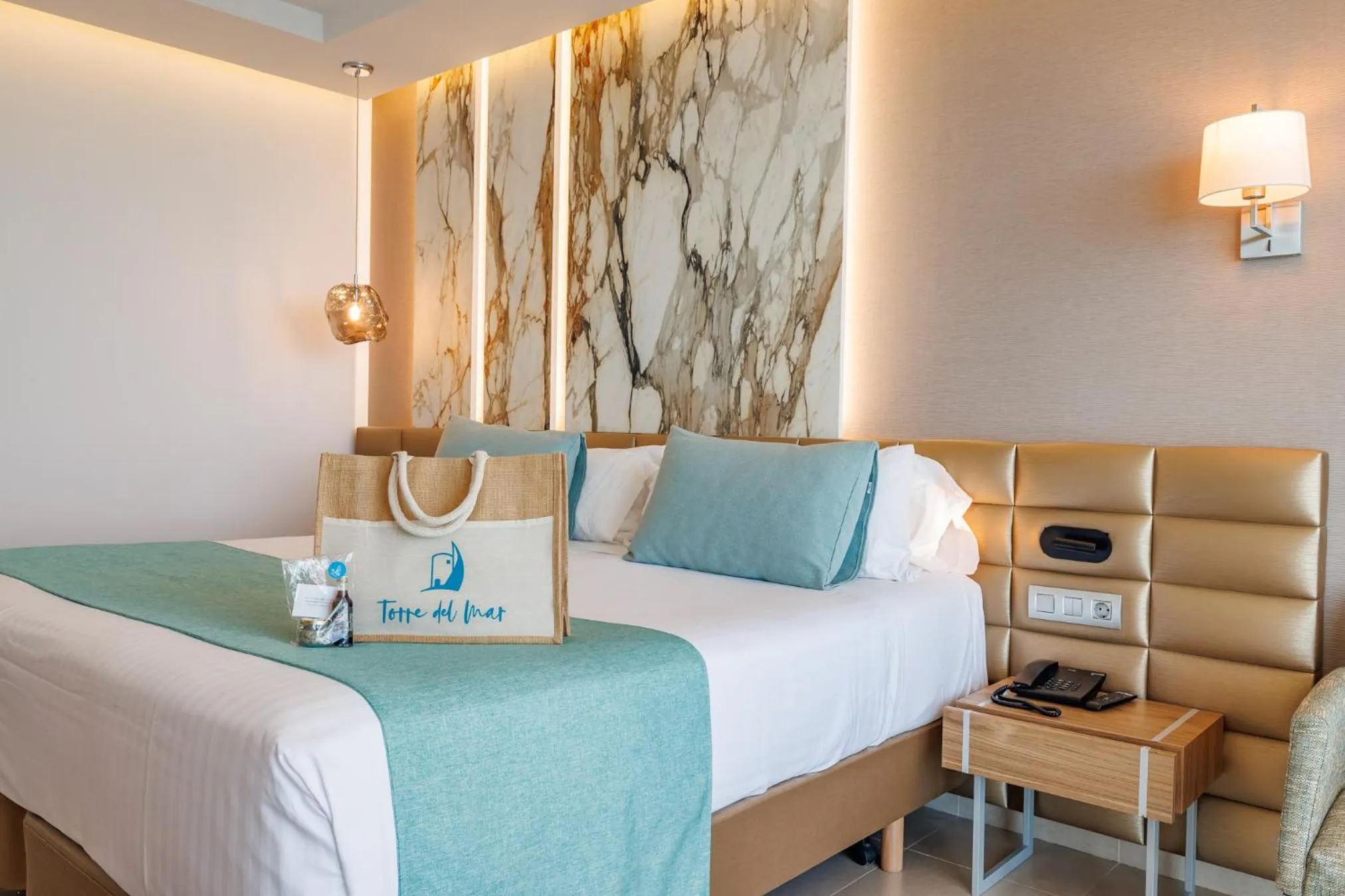 Photo of the whole room, Bed in Hotel Torre del Mar - Ibiza