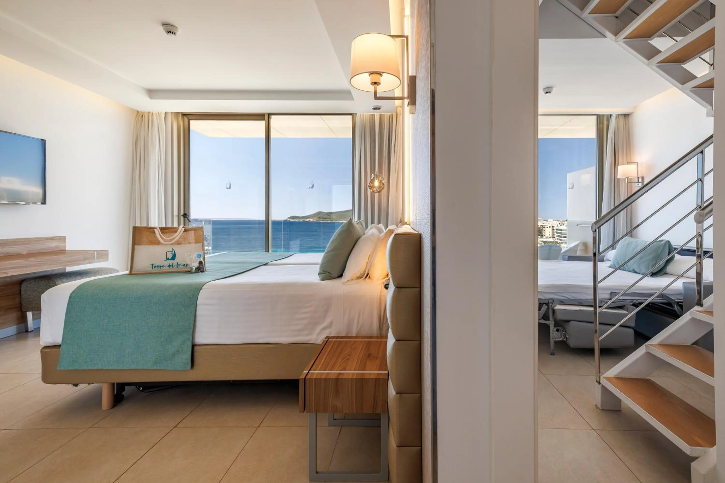 Bed in Hotel Torre del Mar - Ibiza
