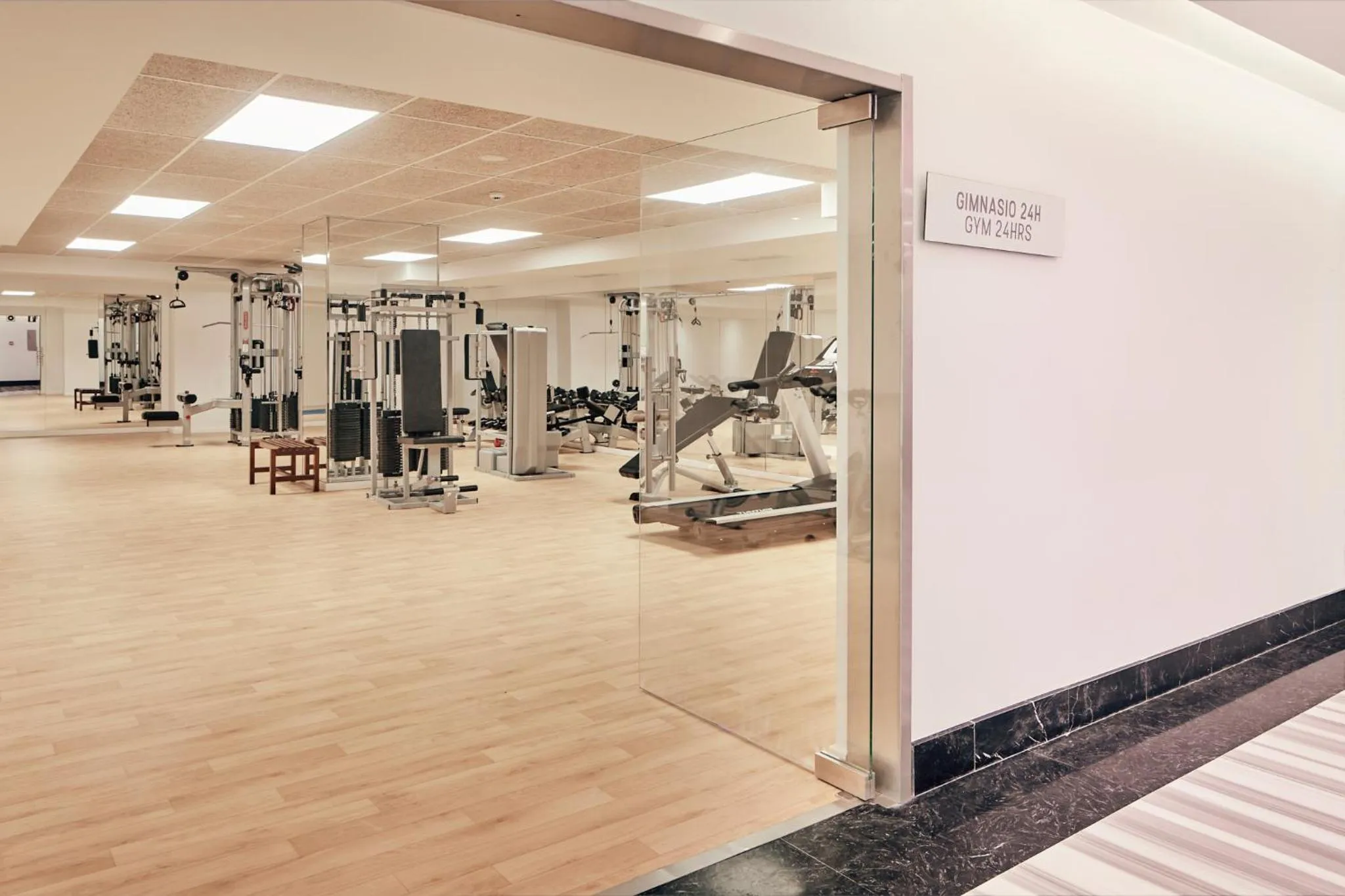 Fitness centre/facilities in Hotel Torre del Mar - Ibiza