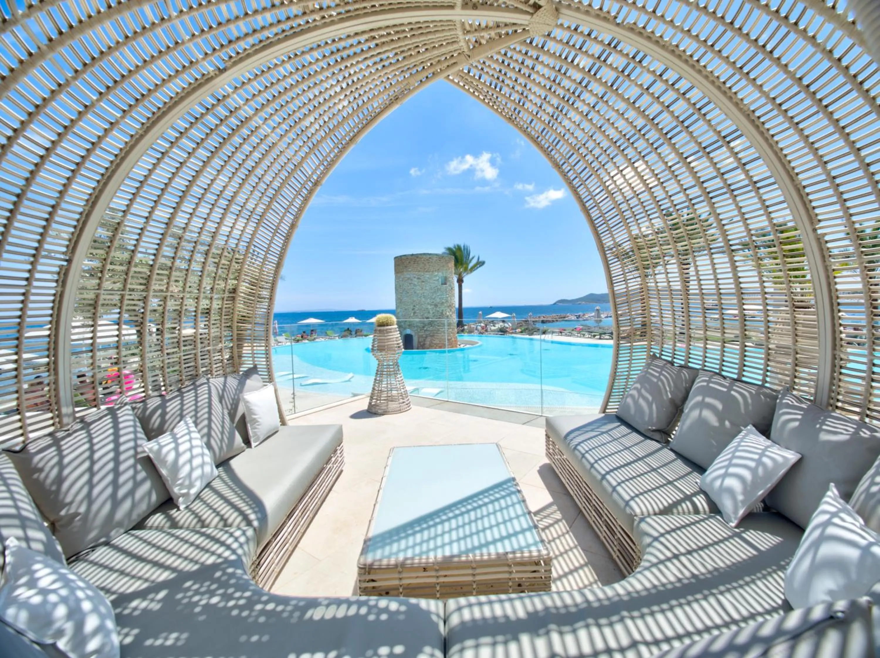 Solarium in Hotel Torre del Mar - Ibiza