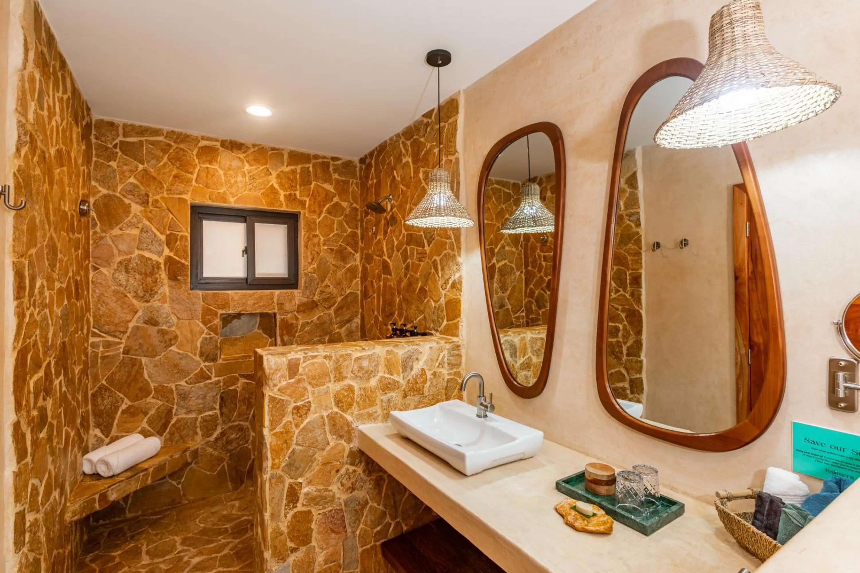 Shower in Kalimera Beach Hotel