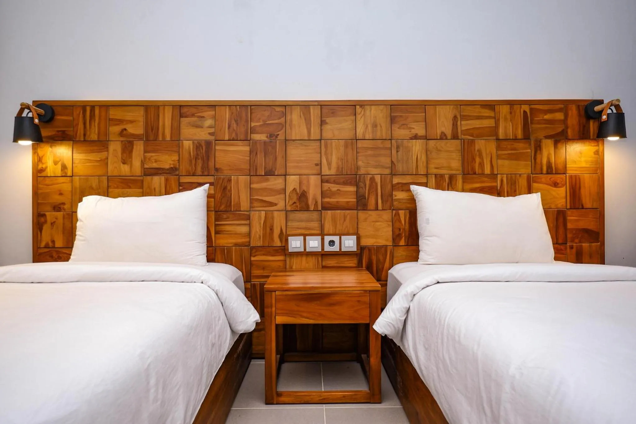 Bed in Maharani Guest House