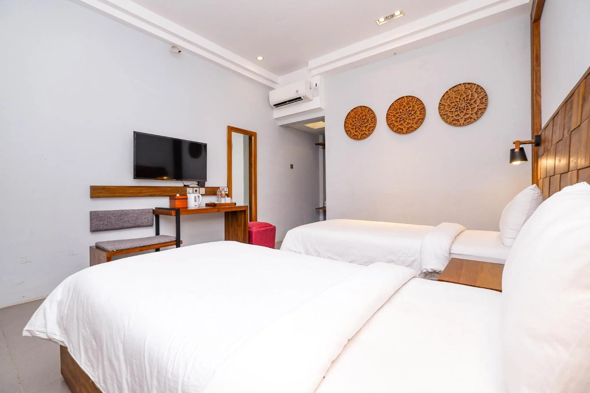 Bed in Maharani Guest House