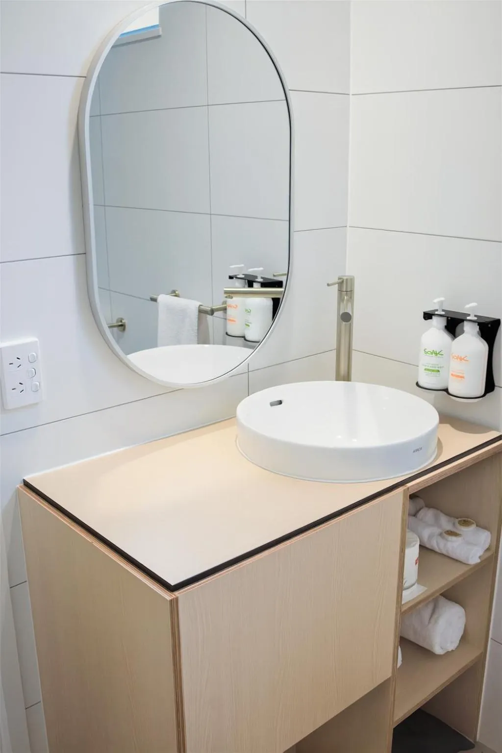 Bathroom in Wilsons Promontory Motel