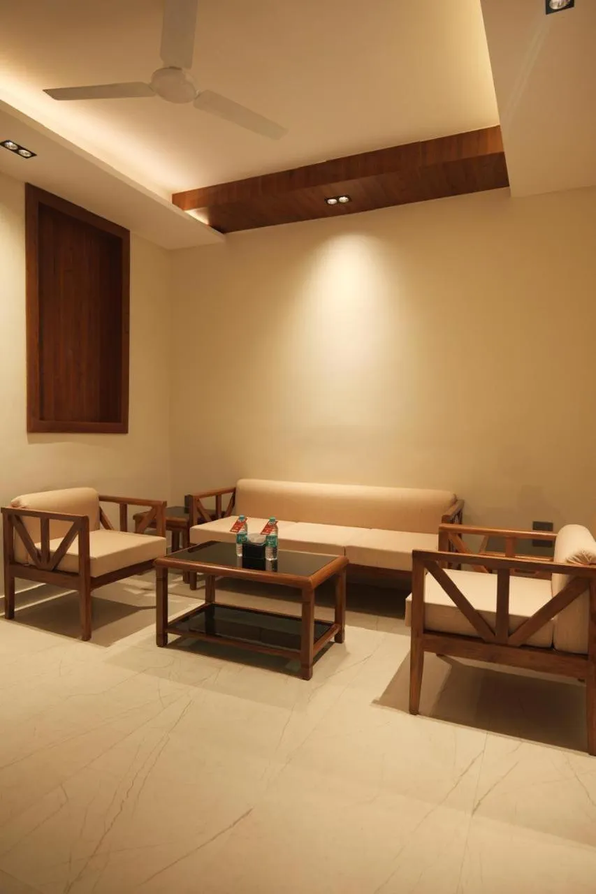 Seating area in Hotel President