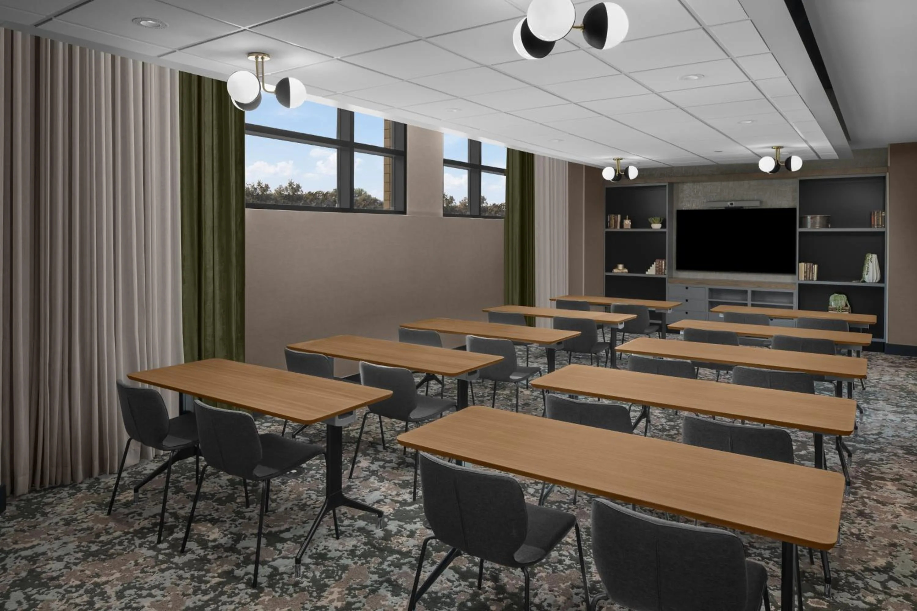 Meeting/conference room in Hyatt House Raleigh Downtown/Seaboard Station