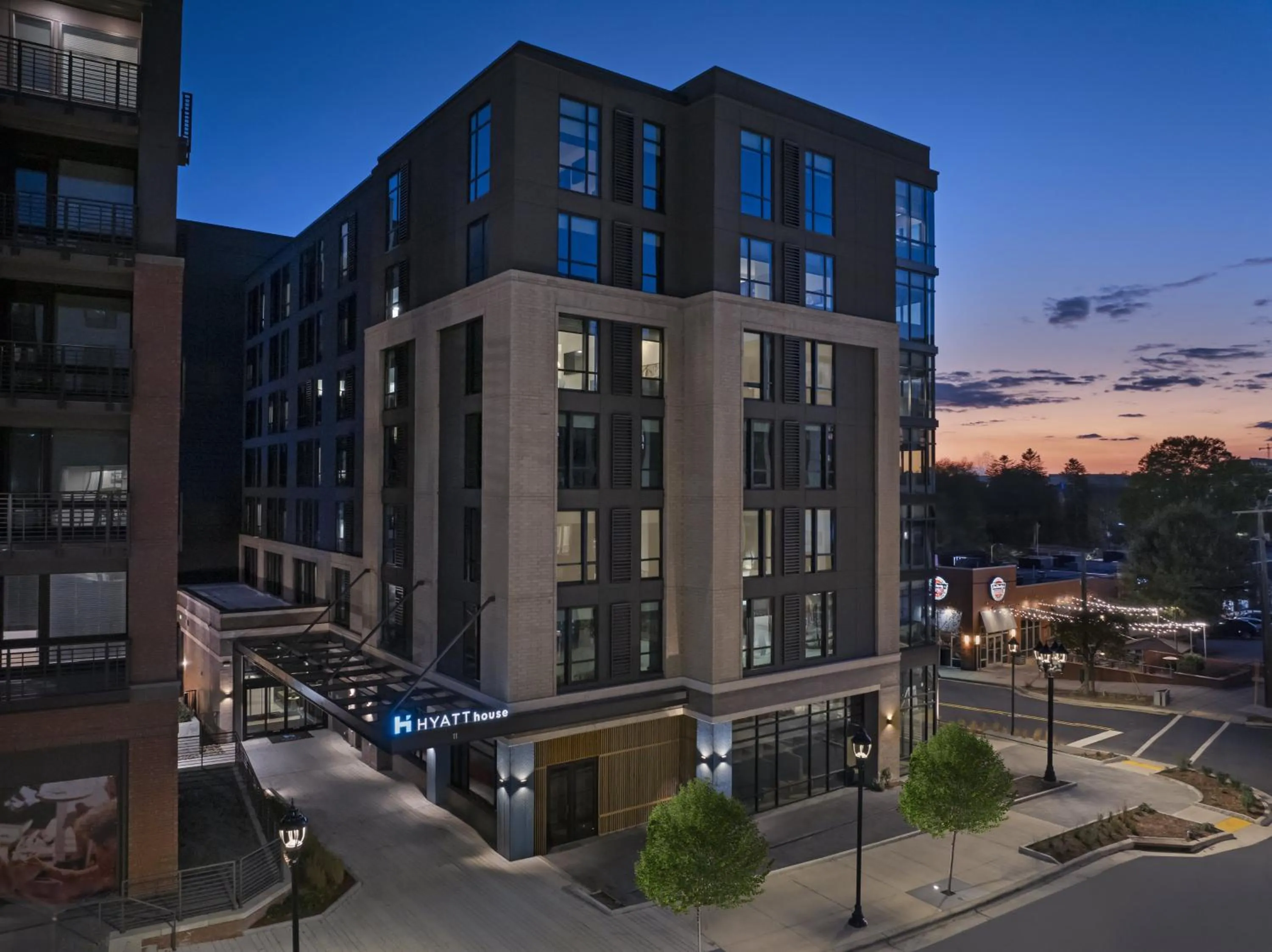 Property building in Hyatt House Raleigh Downtown/Seaboard Station