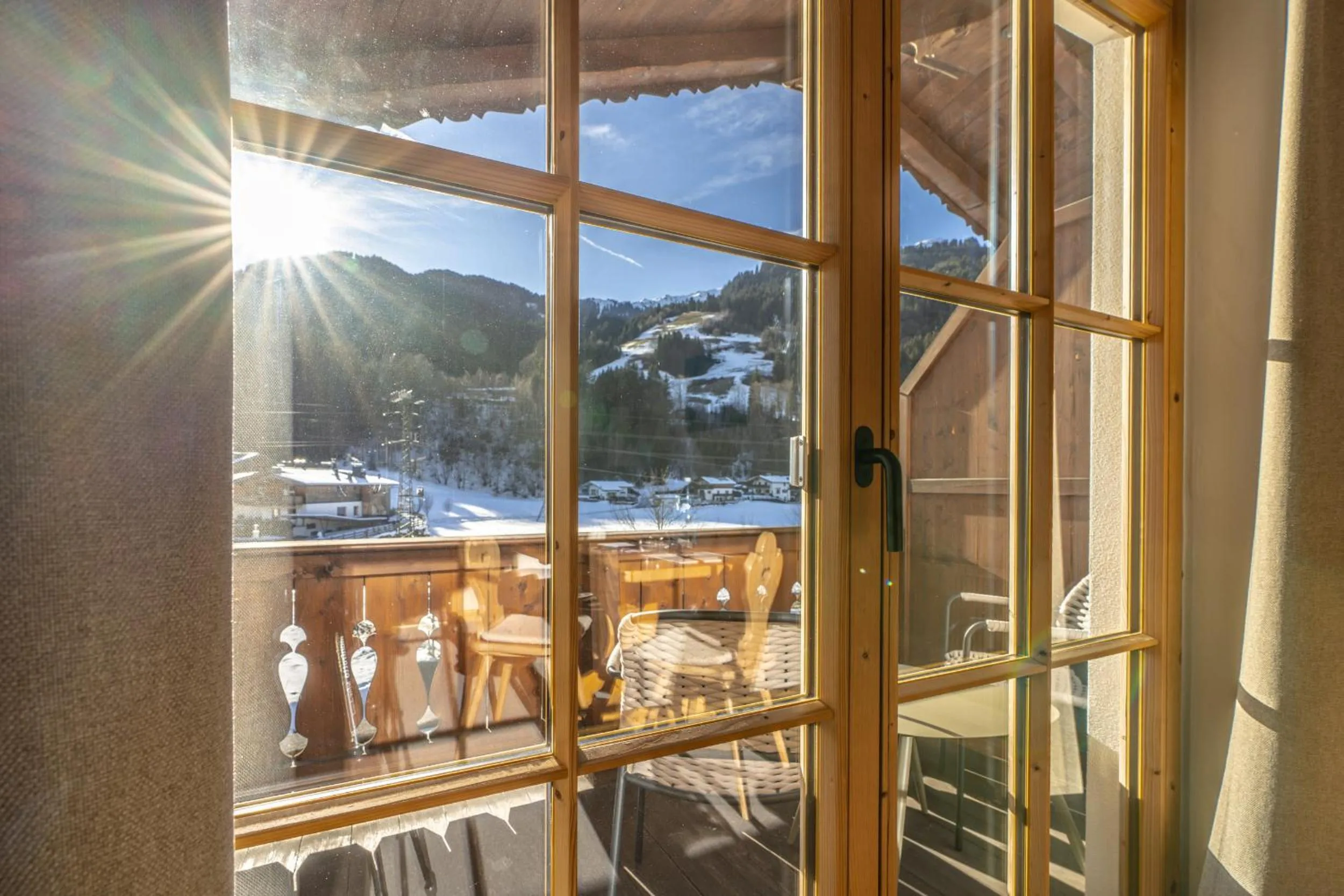 View (from property/room) in Gasthof Auwirt in Aurach