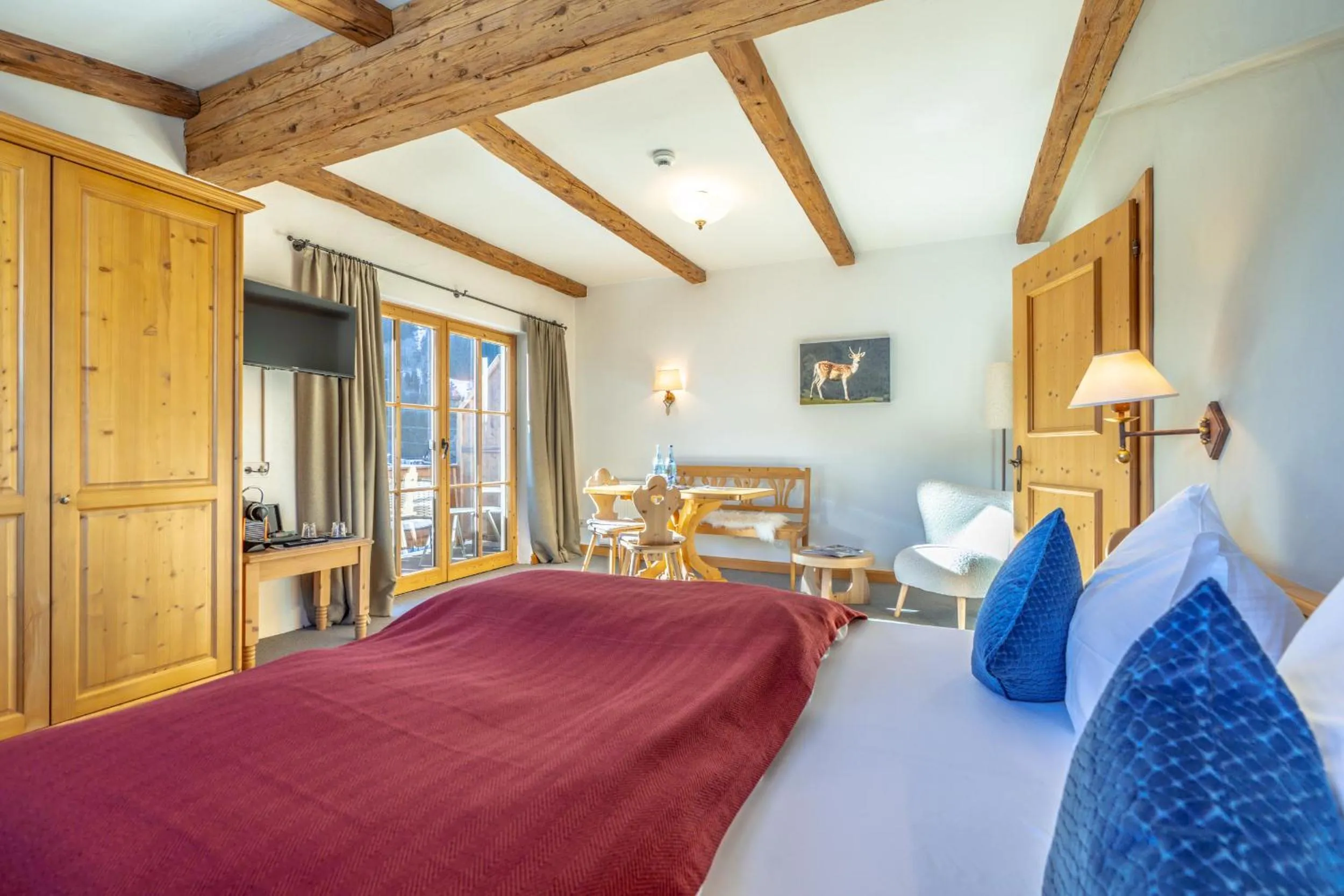 Bed in Gasthof Auwirt in Aurach