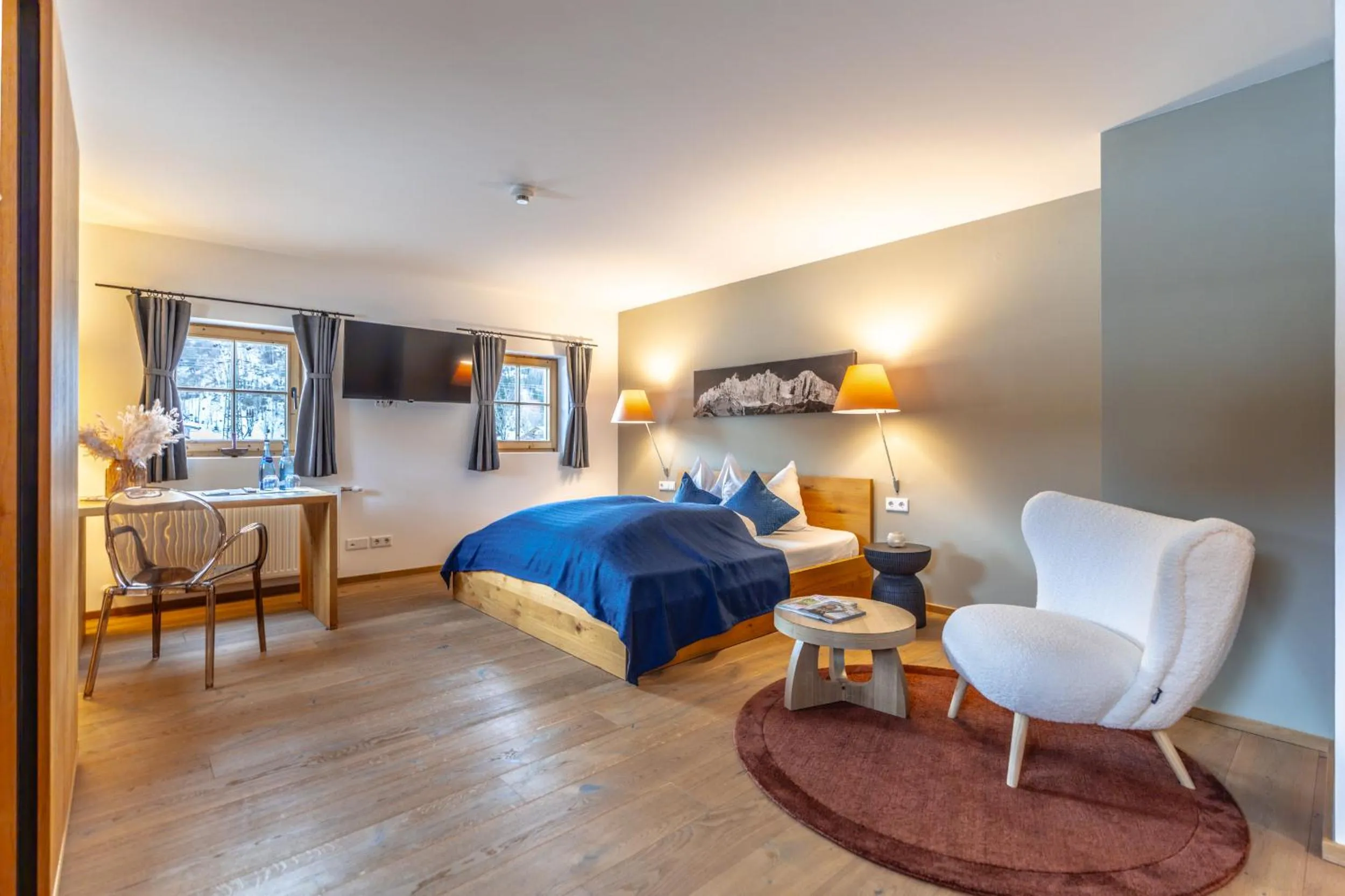 Bed in Gasthof Auwirt in Aurach