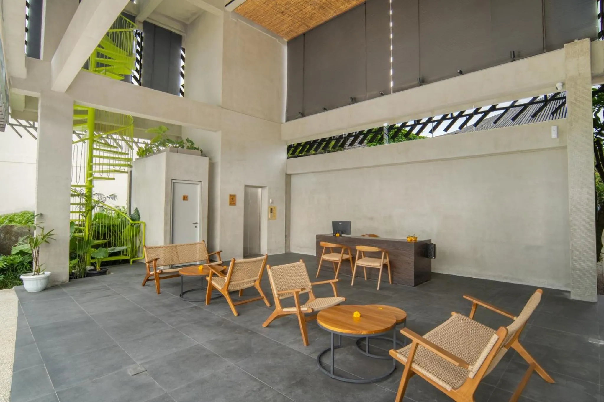 Lobby or reception in Atap Resort Canggu by Ini Vie Hospitality