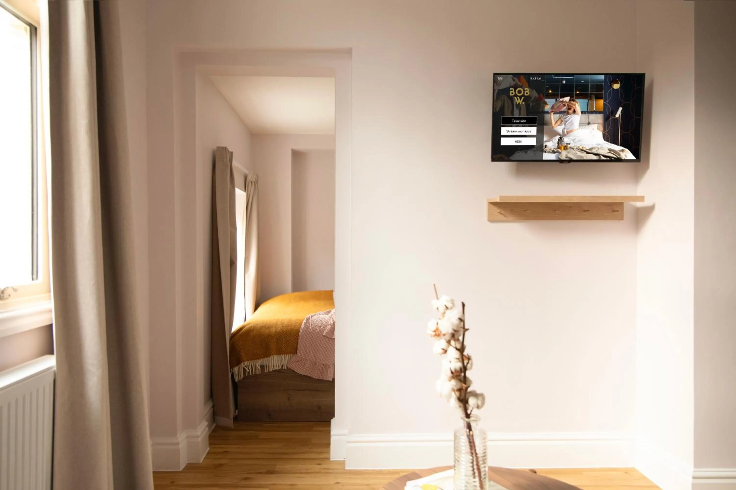 Bed in Bob W London Olympia