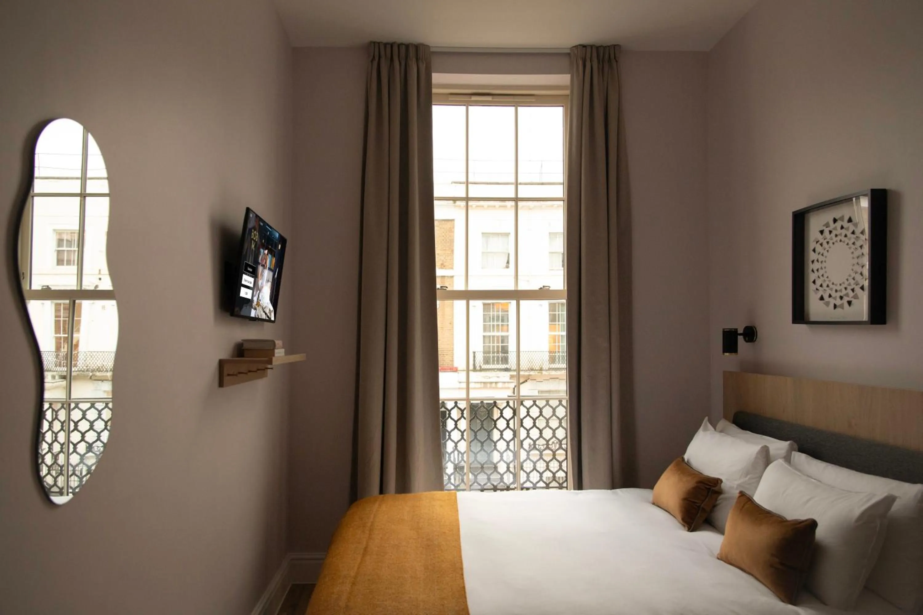 Bed in Bob W London Olympia